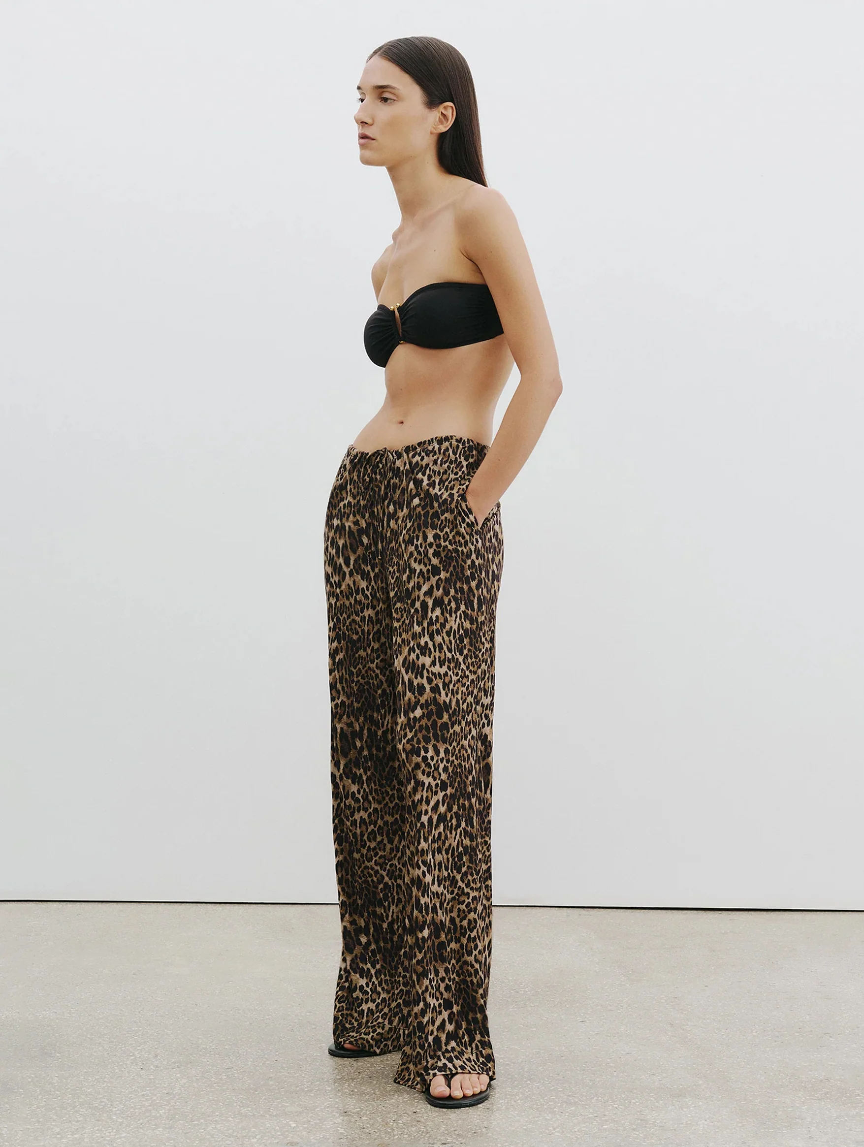 Adriel Pant in Vintage Leopard - Image 3