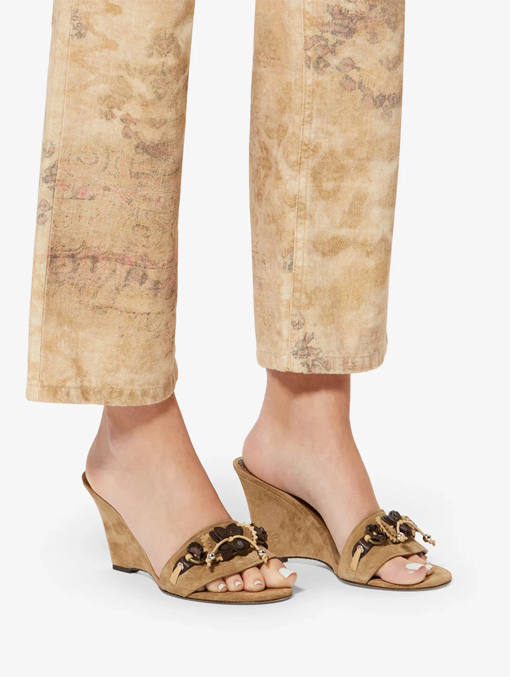 Anee Sandals in Taupe - Image 2