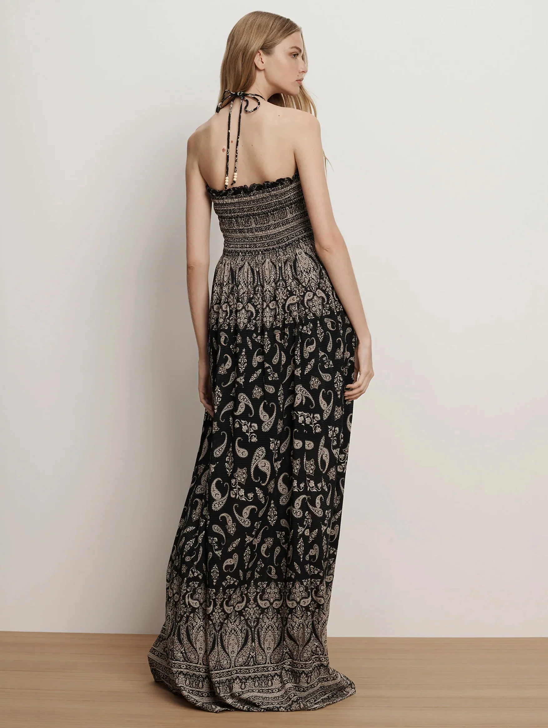 Ayanna Dress in Black Multi - Image 6