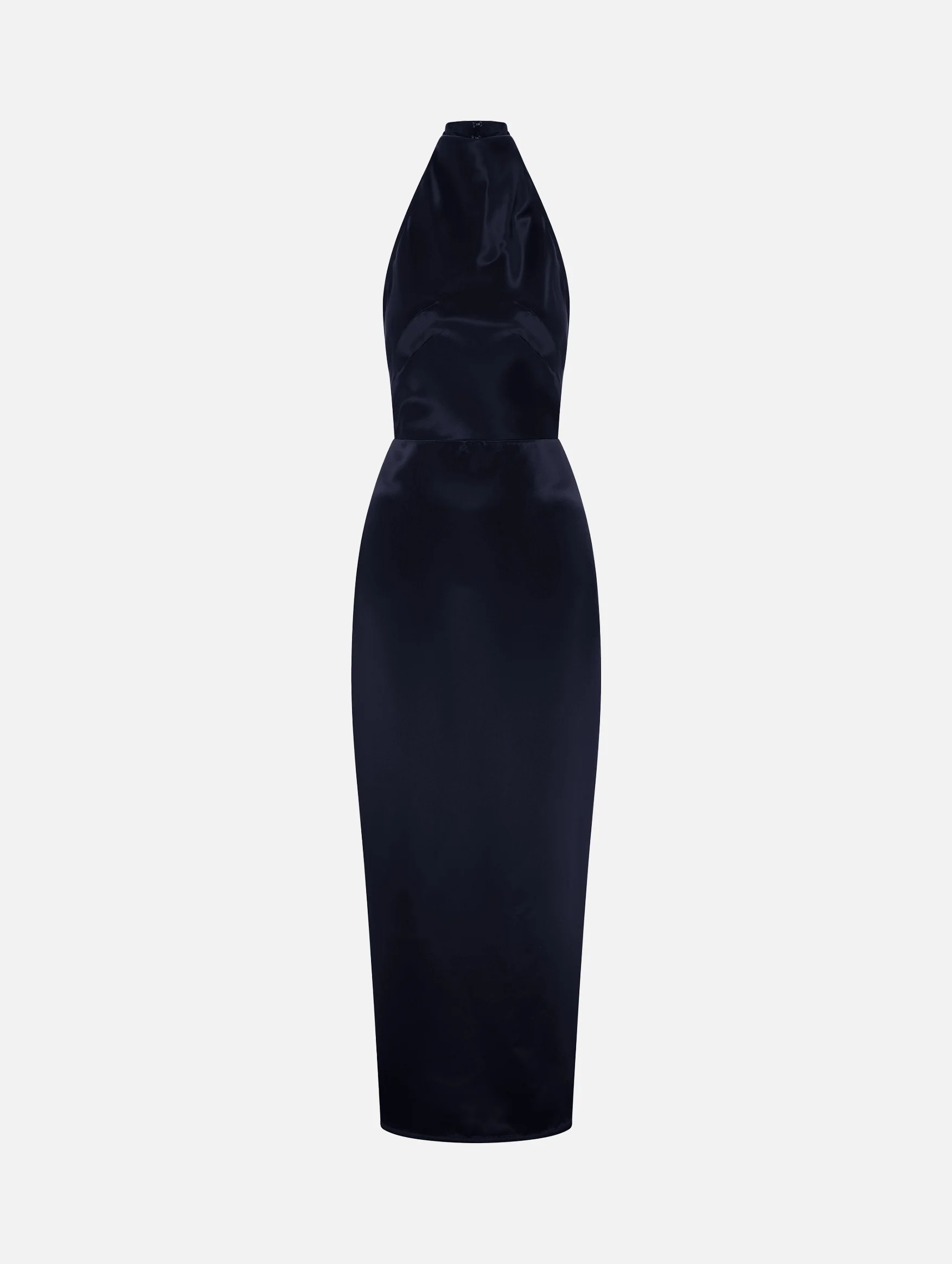 Back Wrap Dress in Navy