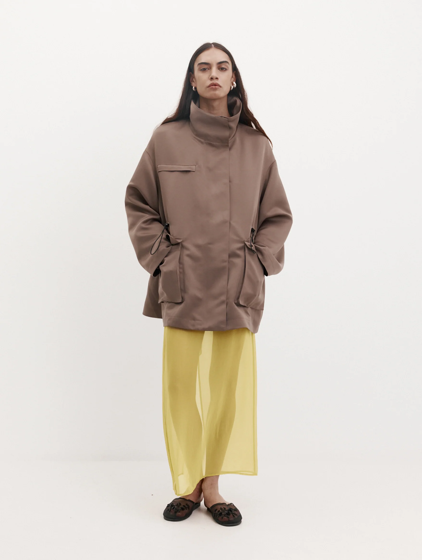 Balmoral Parka in Mousse - Image 2