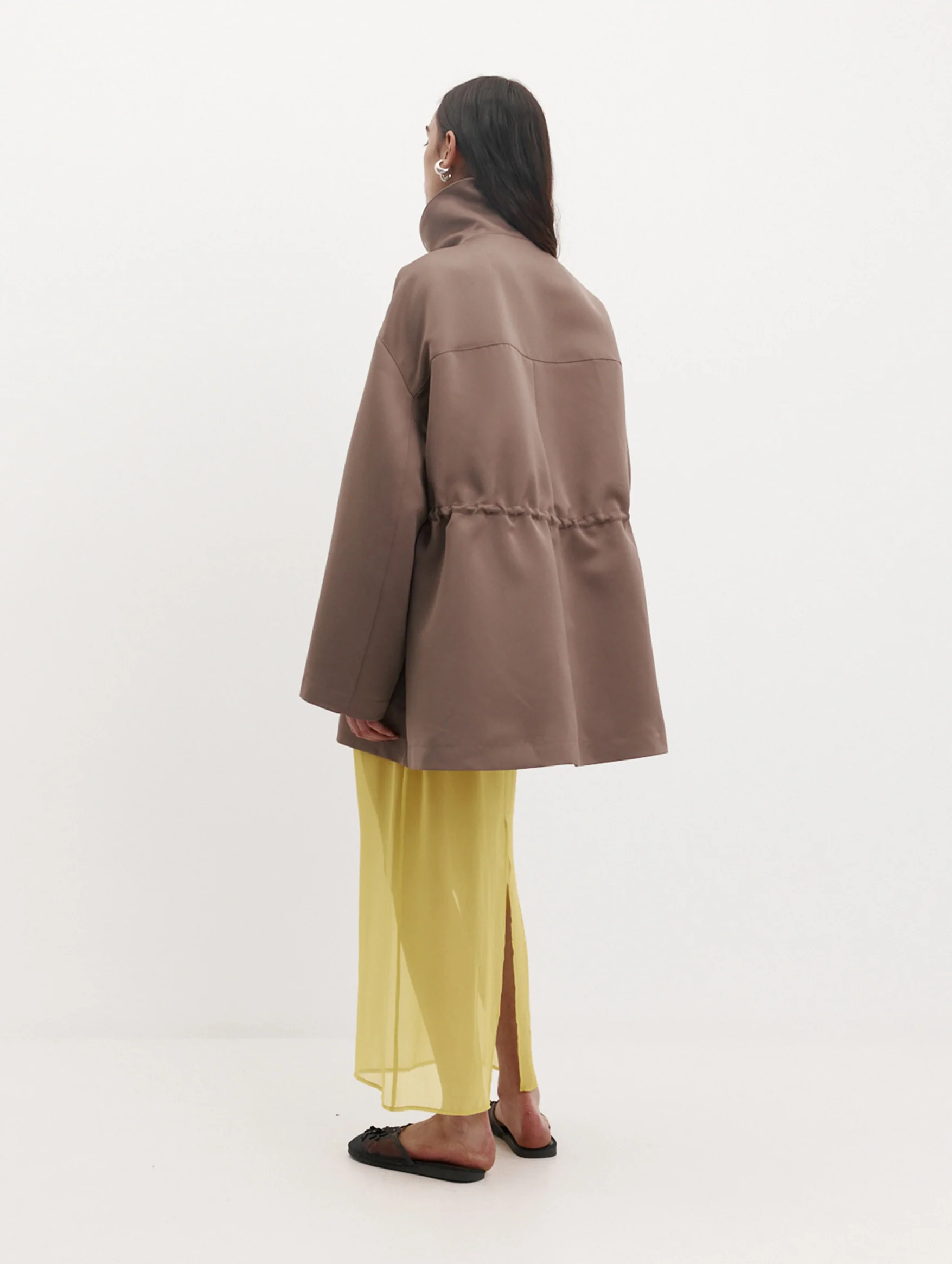 Balmoral Parka in Mousse - Image 3