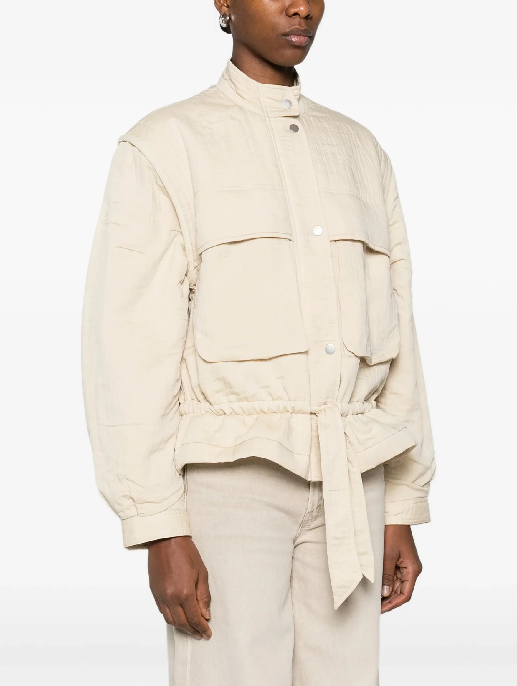 Blandina Jacket in Ecru - Image 3