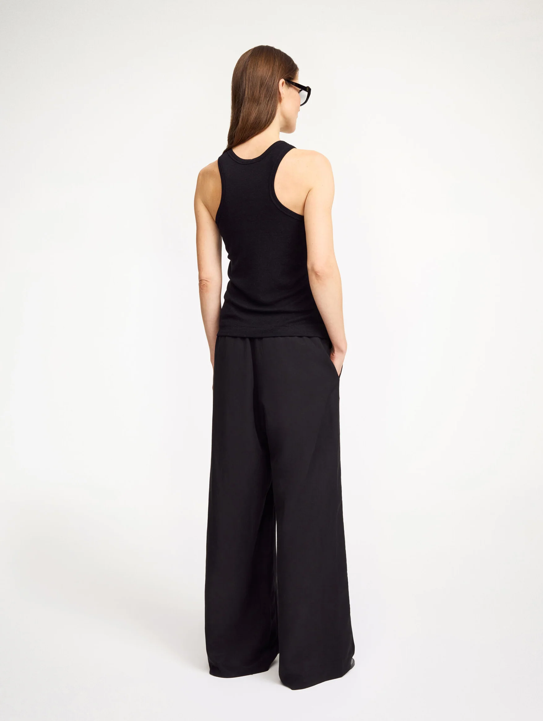Cabello Trousers in Black - Image 3