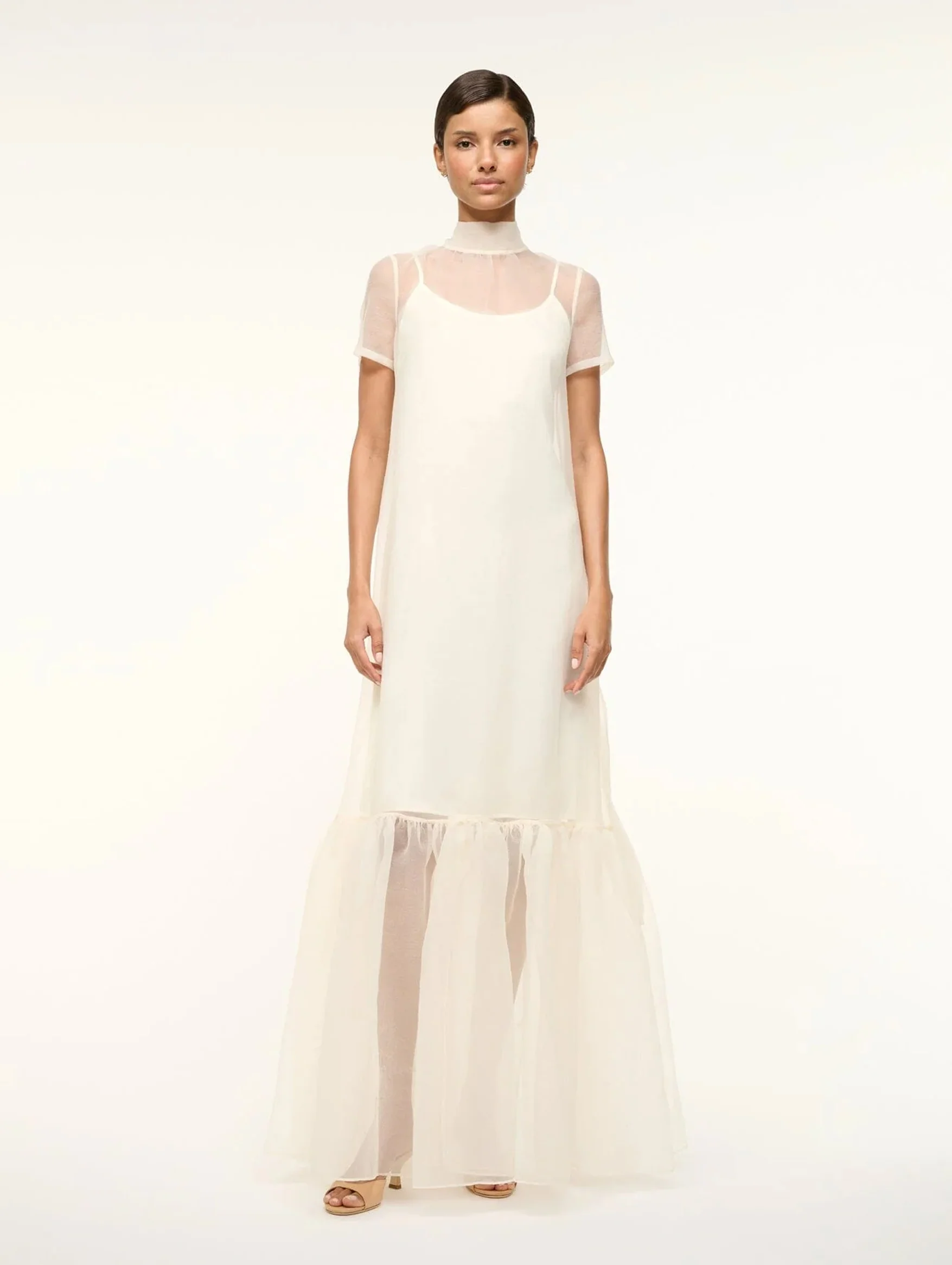 Calluna Dress in White - Image 2