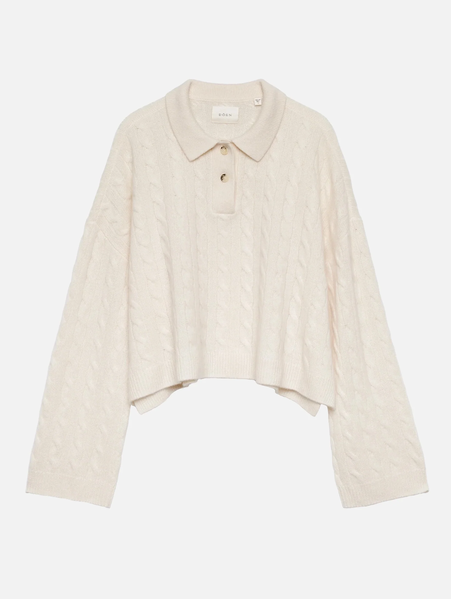Cambridge Cashmere Sweater in Magnolia
