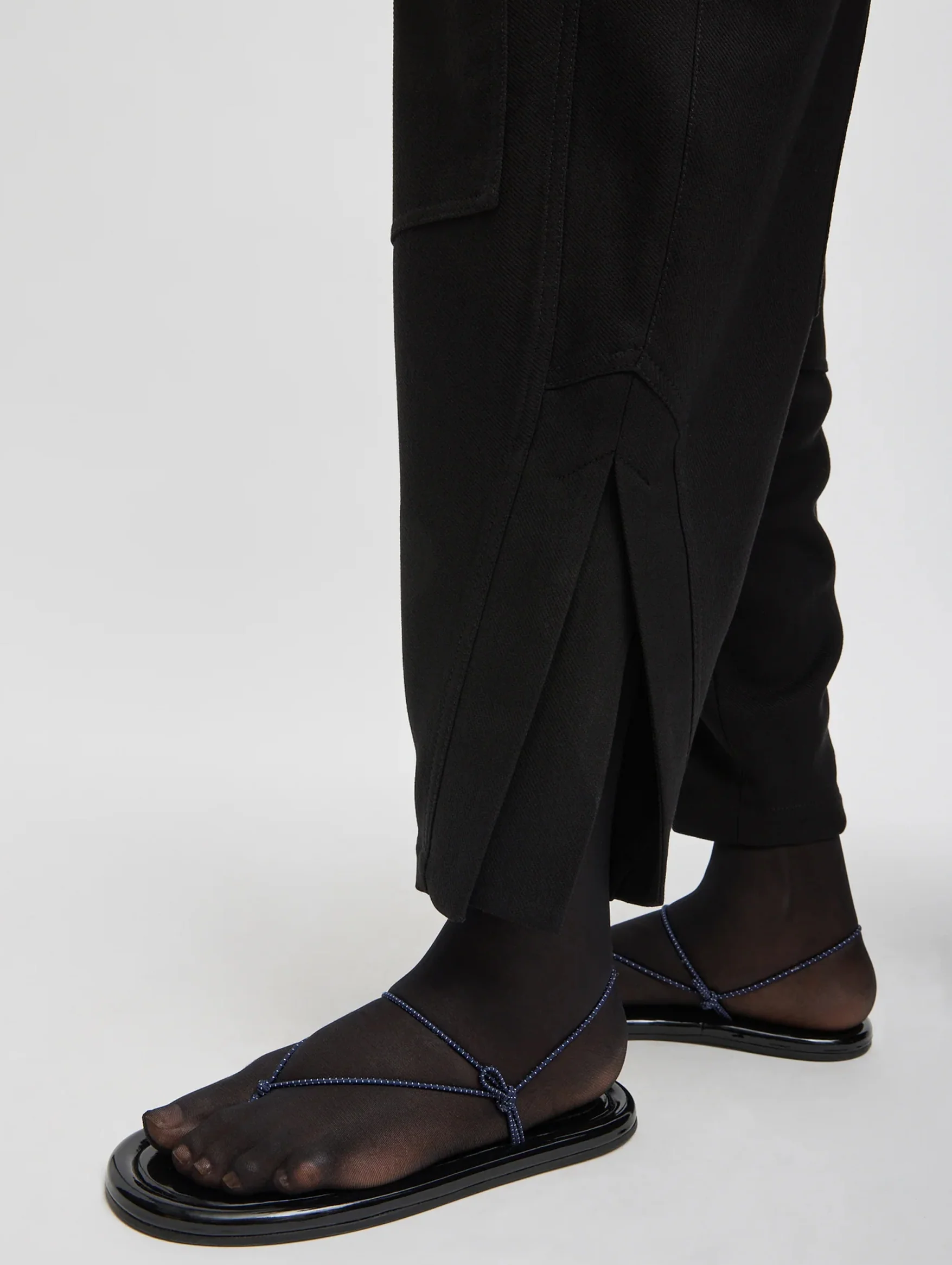 Cavalier Twill Regular Colt Trouser in Black - Image 2