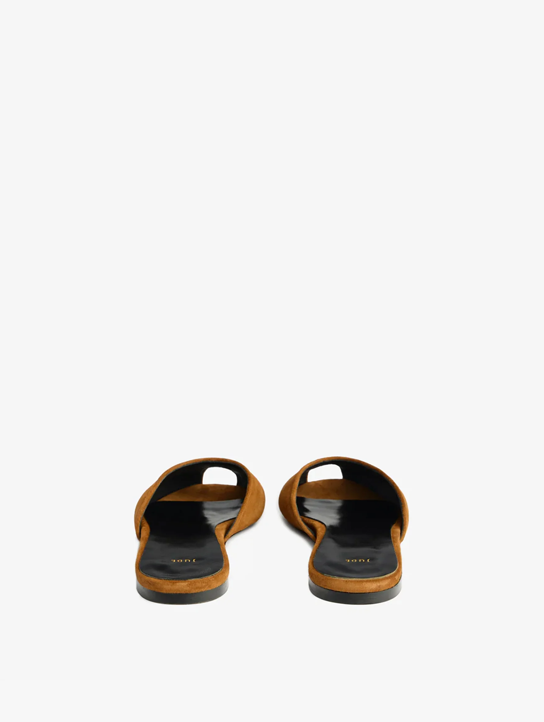 Date Flat in Tan Nubuck Leather - Image 4