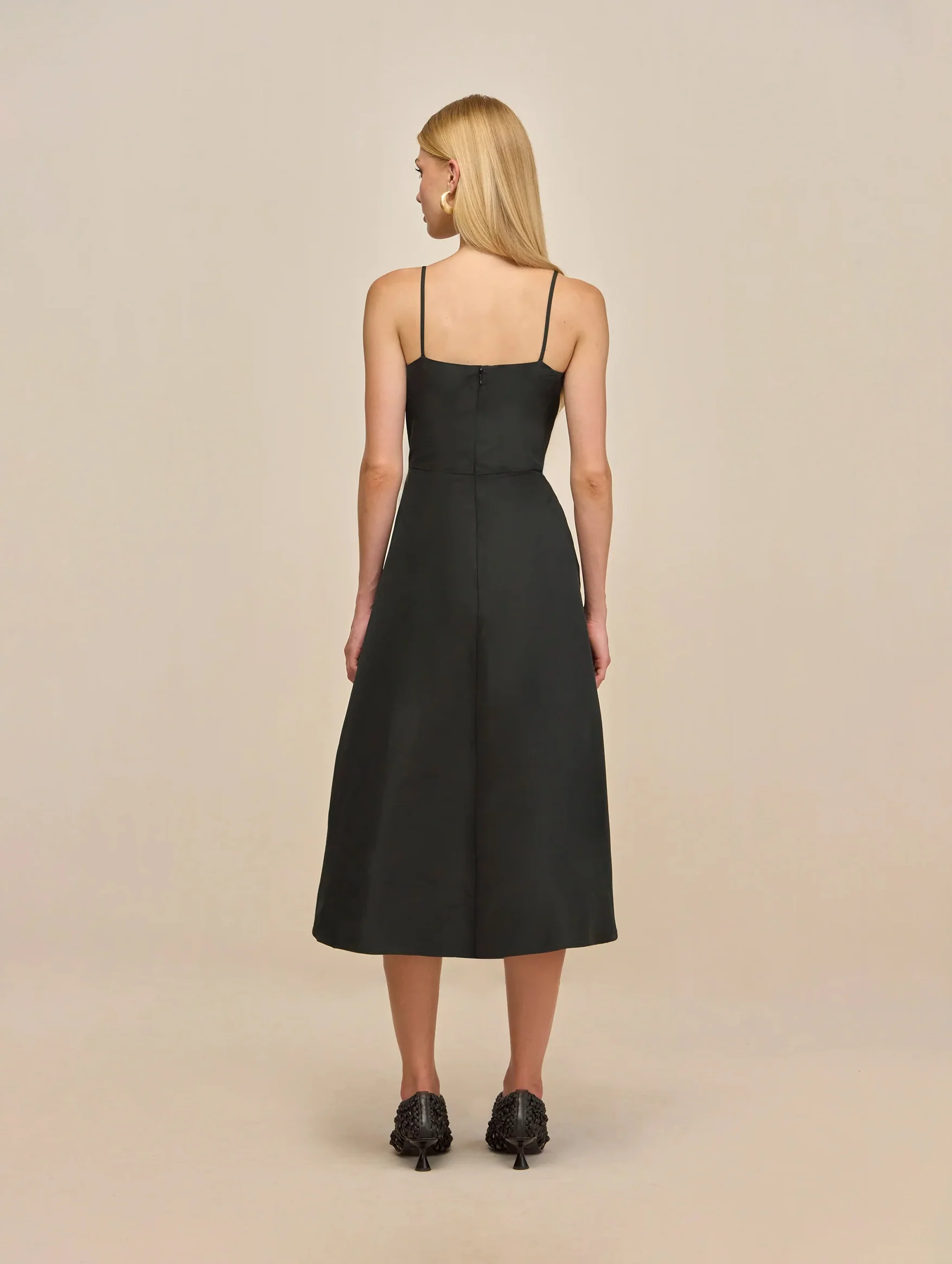 Deena Dress in Black - Image 5