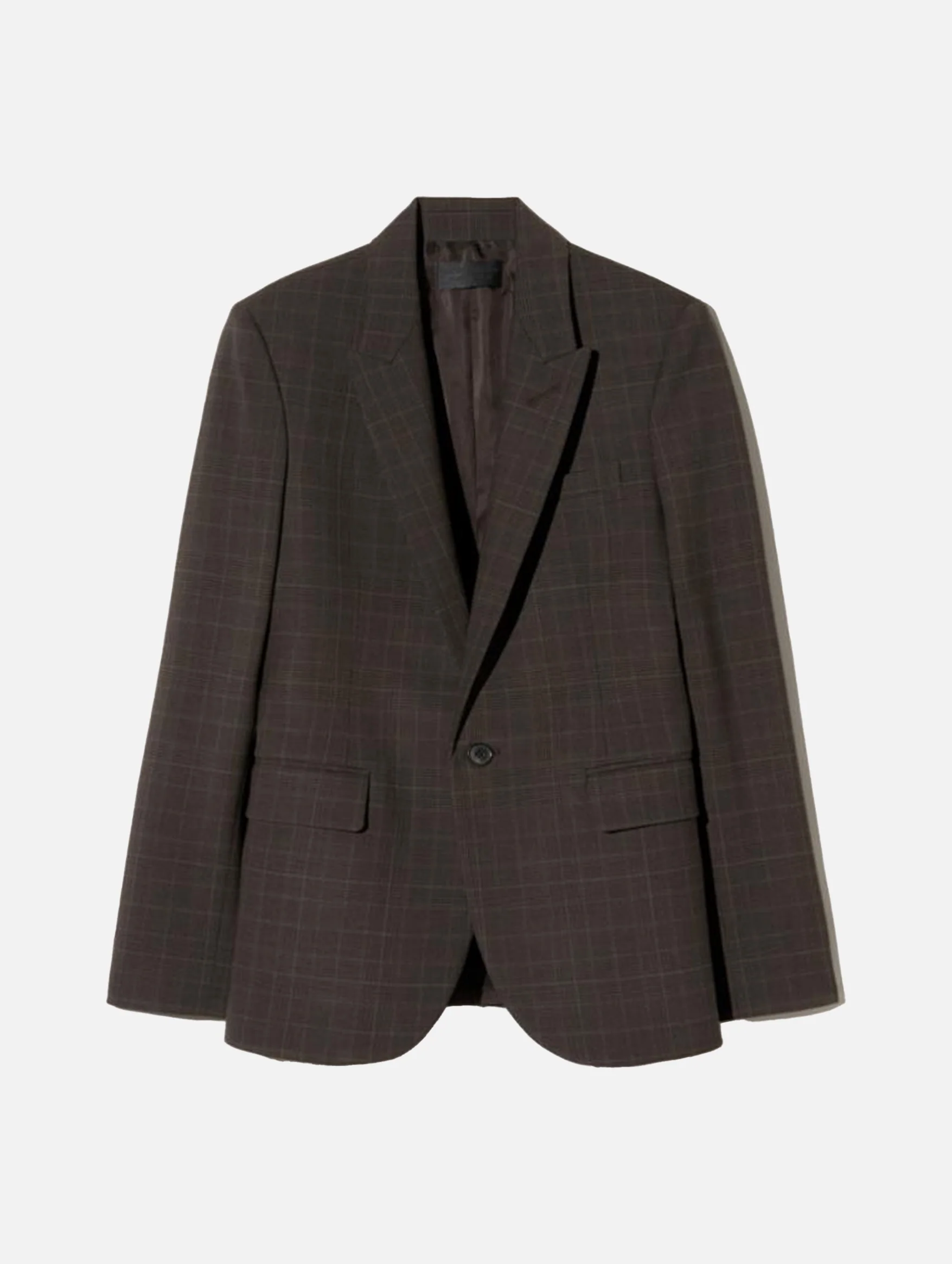 Diane Blazer in Cigar Plaid