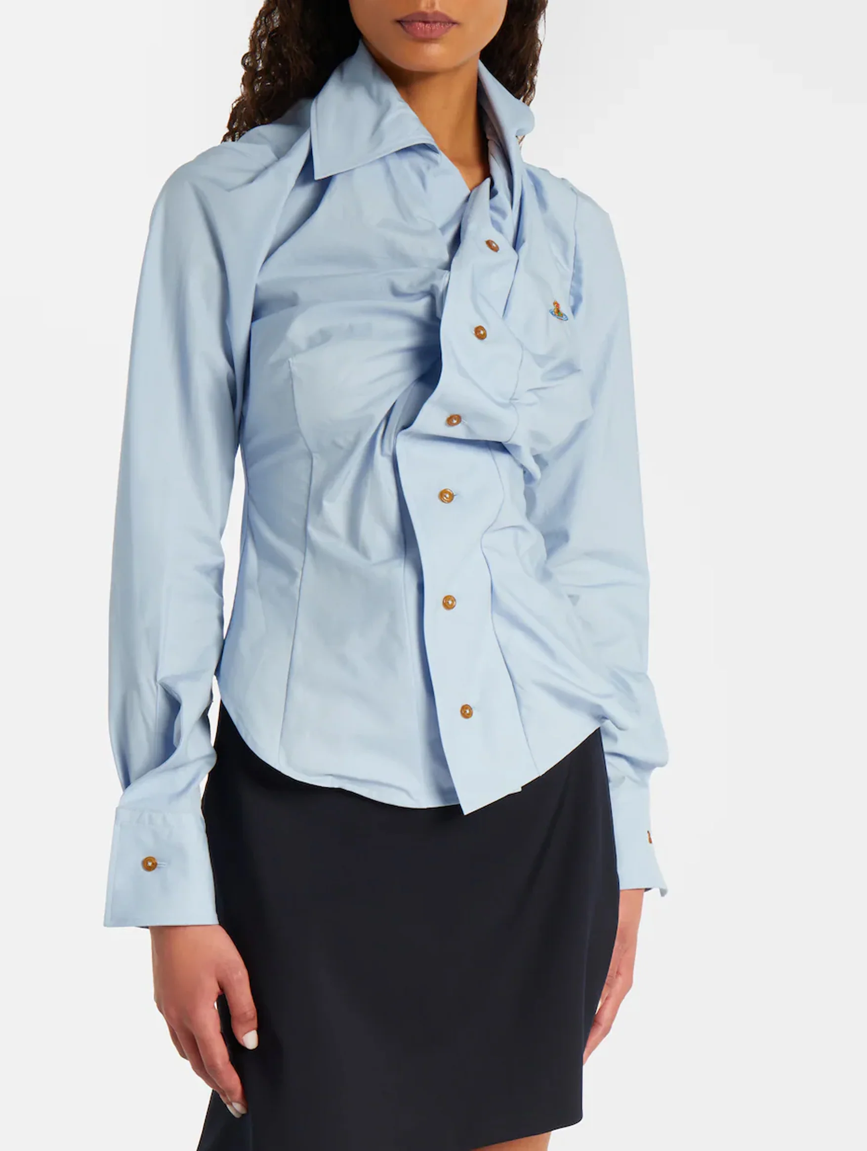 Drunken Shirt in Blue - Image 3