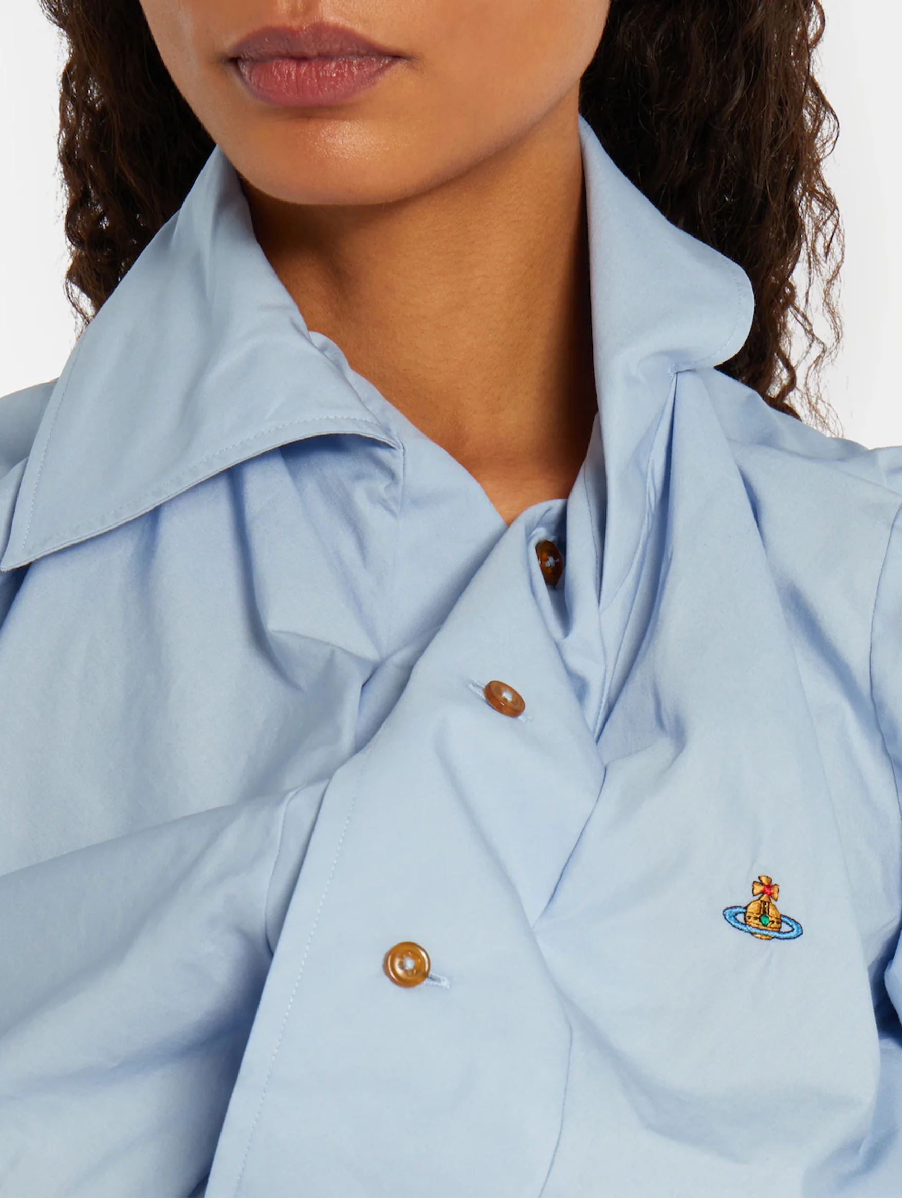 Drunken Shirt in Blue - Image 4