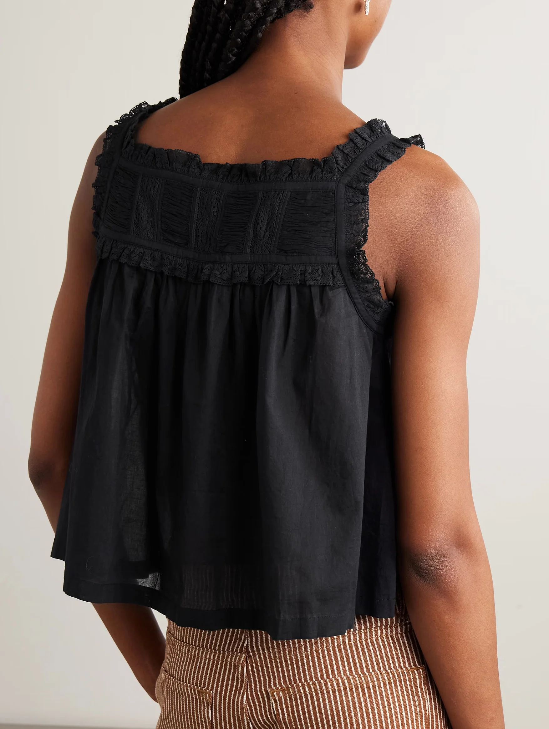 Fidella Top in Black - Image 3