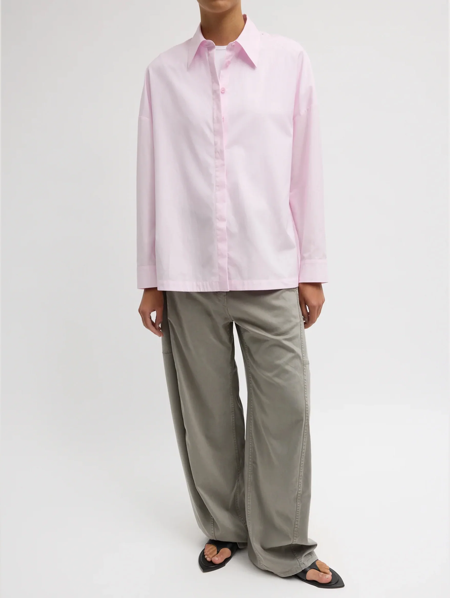 Gabe Oversized Shirt in Pink - Image 4