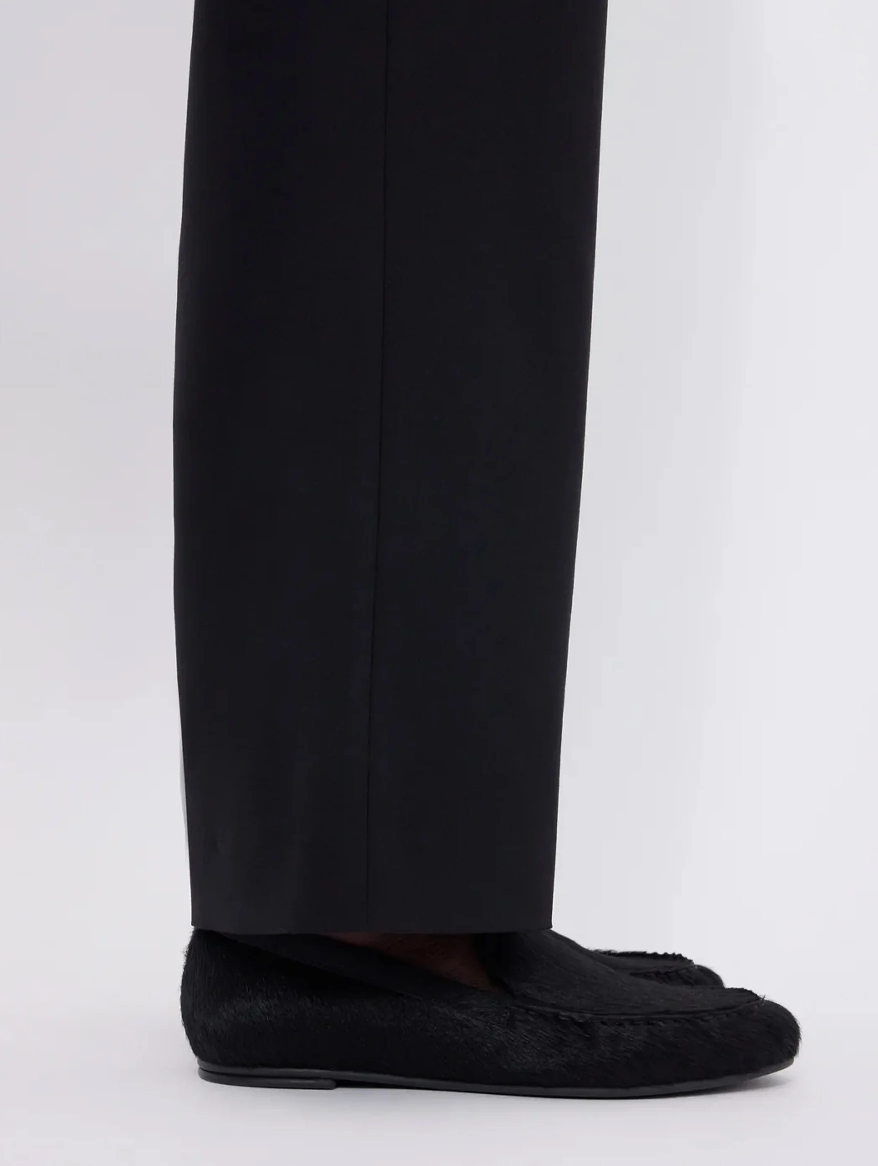 Glenn Pony-effect Leather Loafers in Black - Image 5