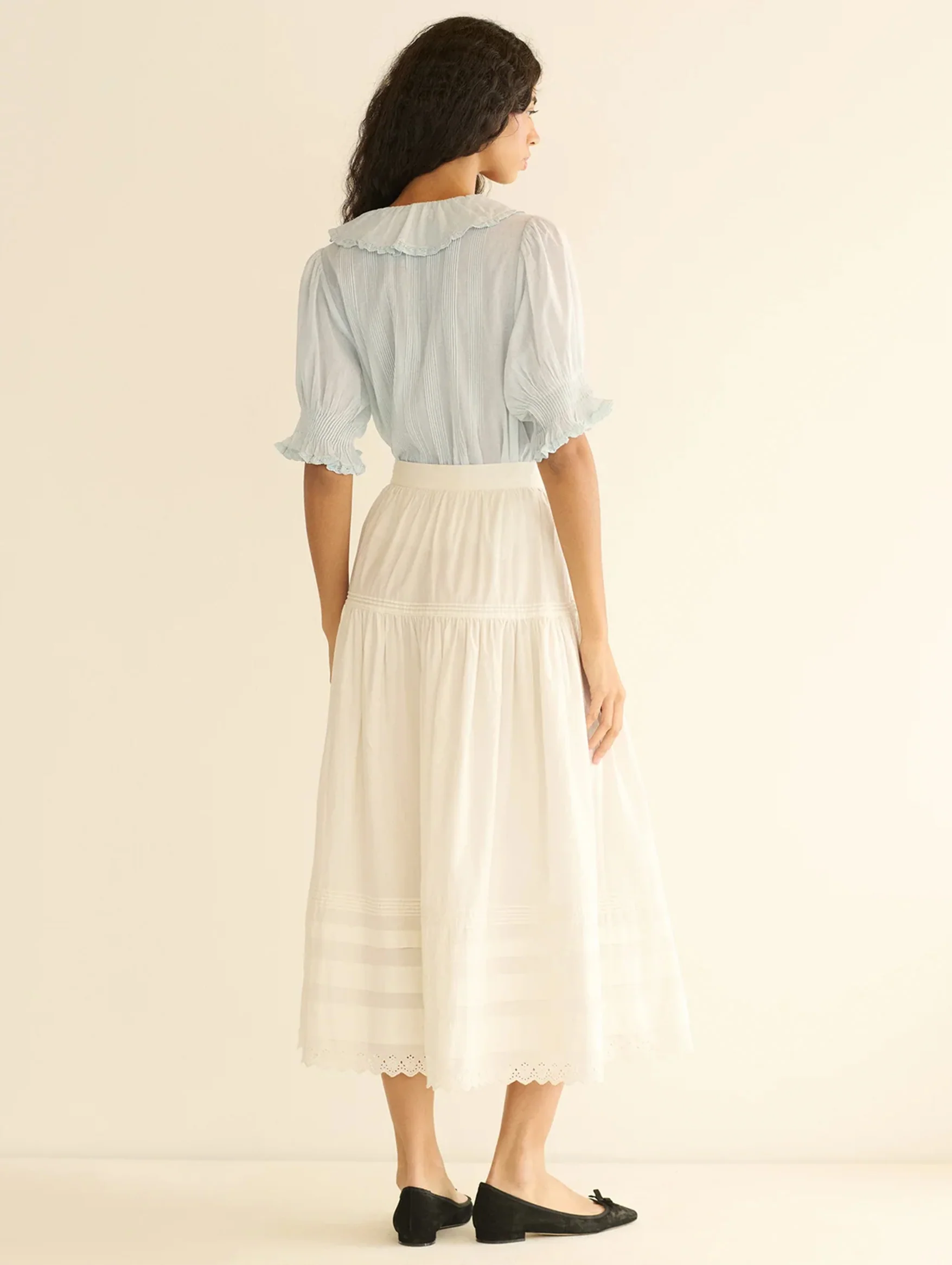 Henri Top in Alice Blue - Image 4