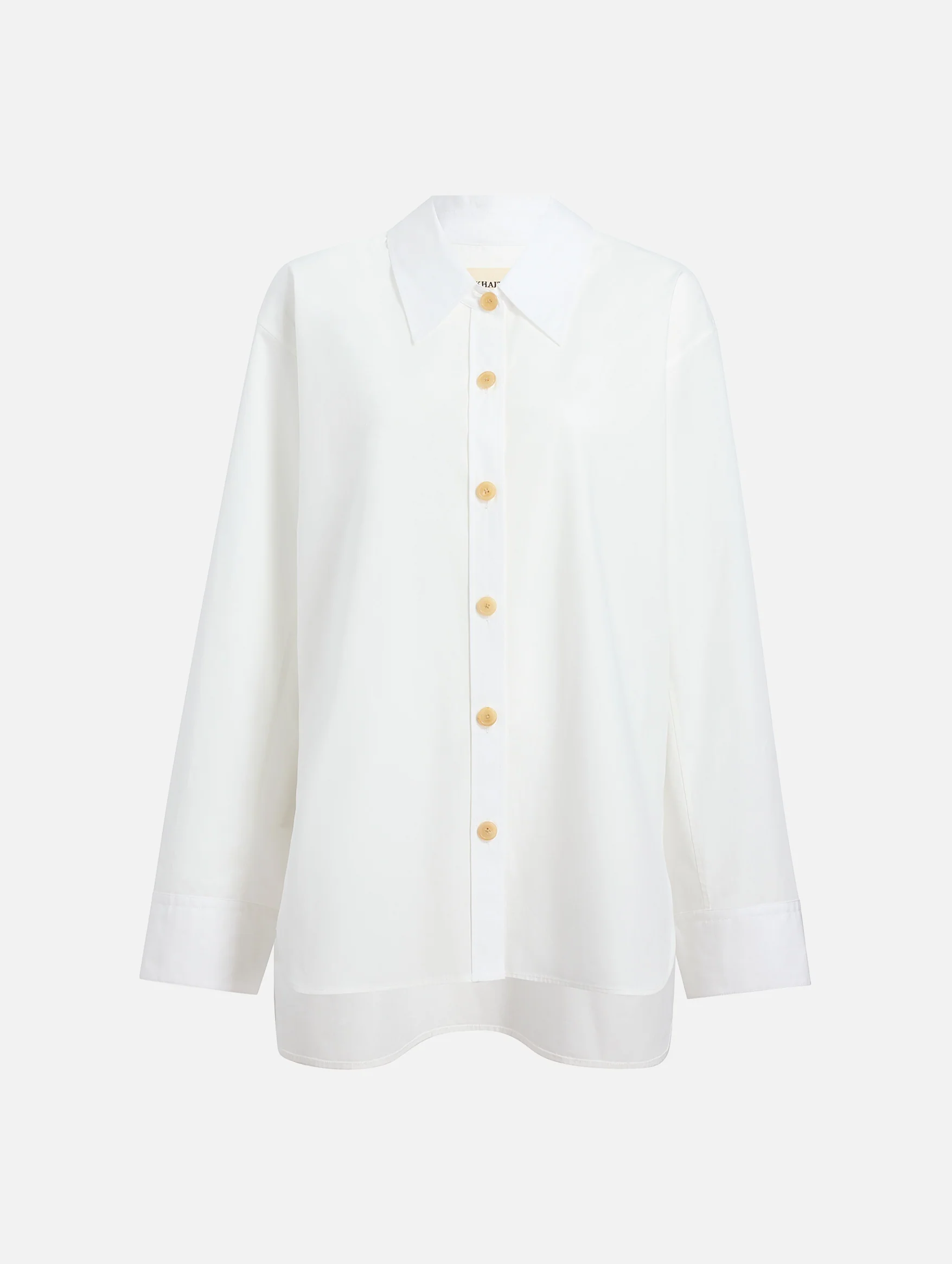 Herschel Cotton Shirt in Chalk