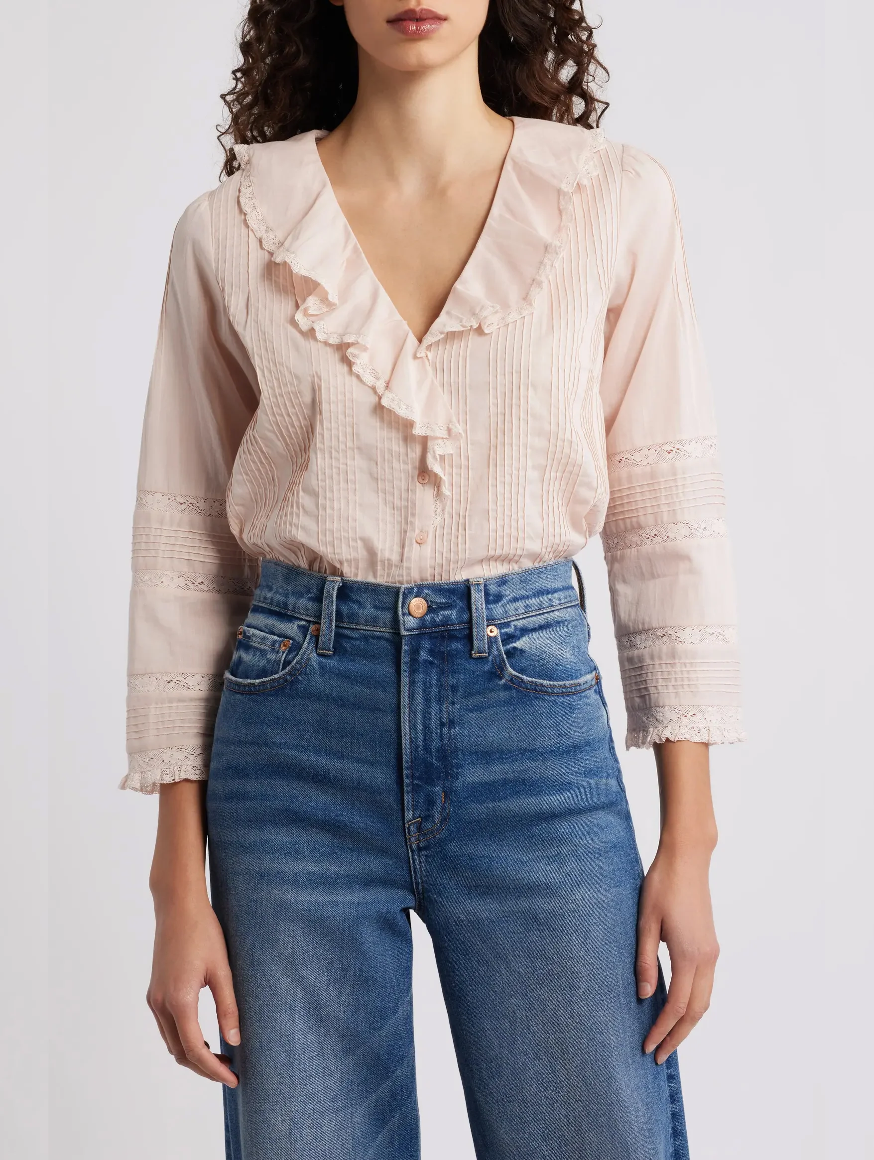 Huguette Top in Blush - Image 2