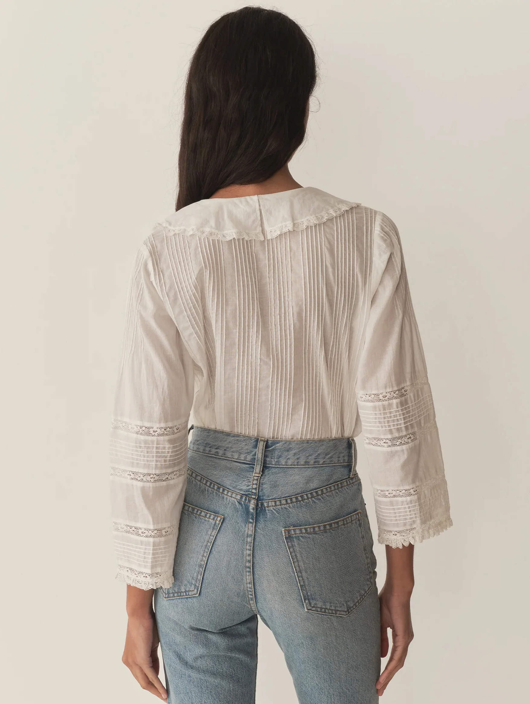 Huguette Top in Salt - Image 4
