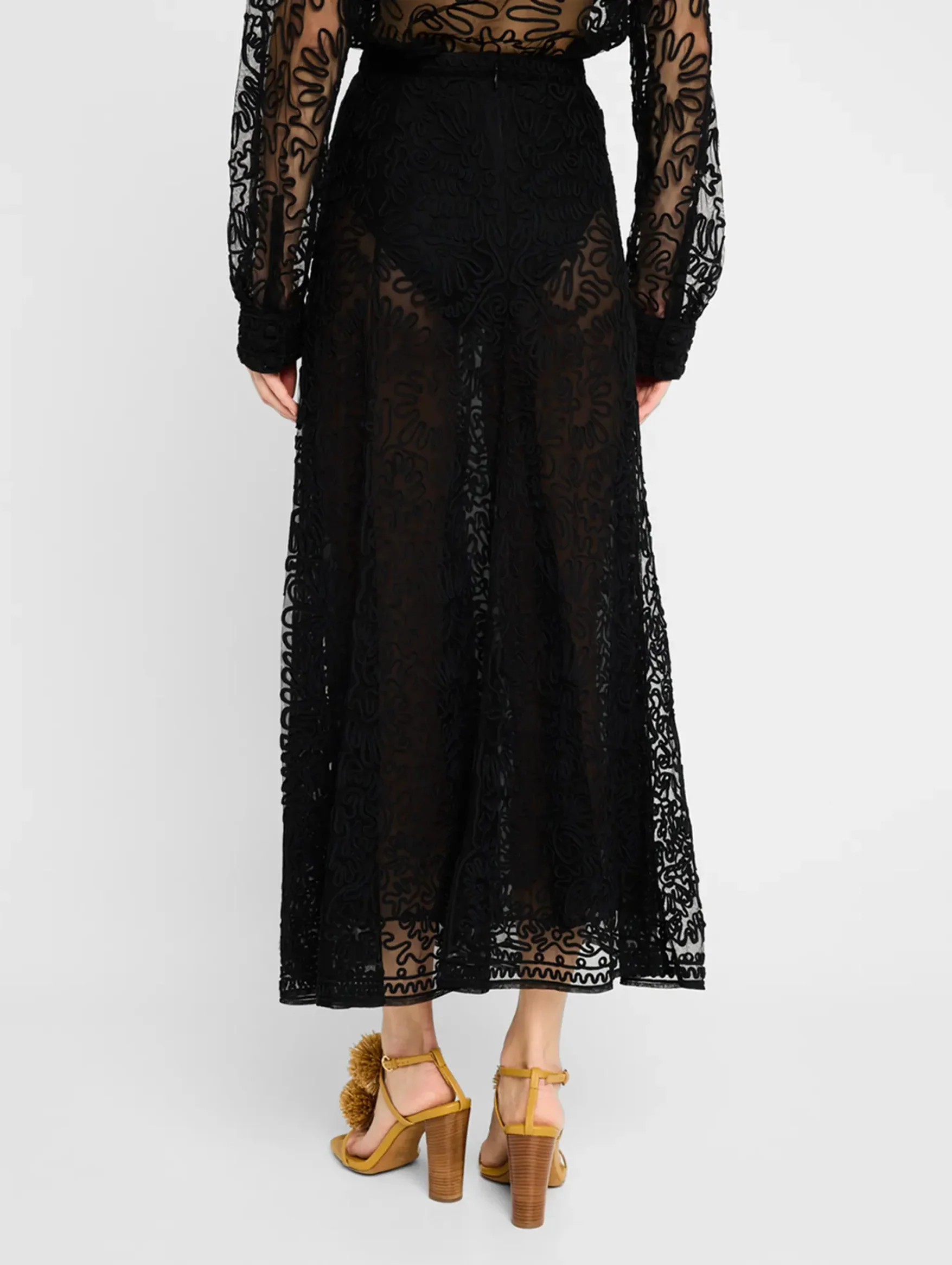 Katja Skirt in Noir - Image 3