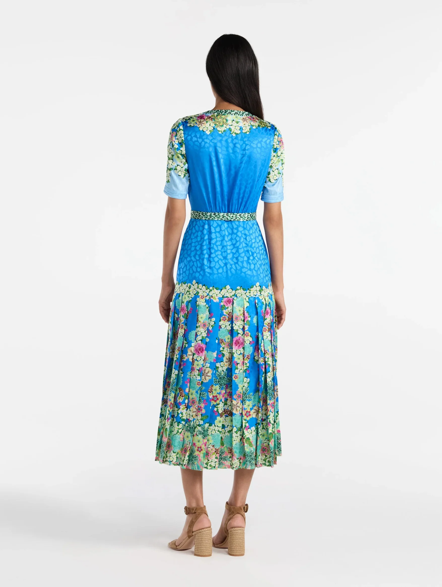 Lea Shirt C Dress in Feather Daisy - Image 3