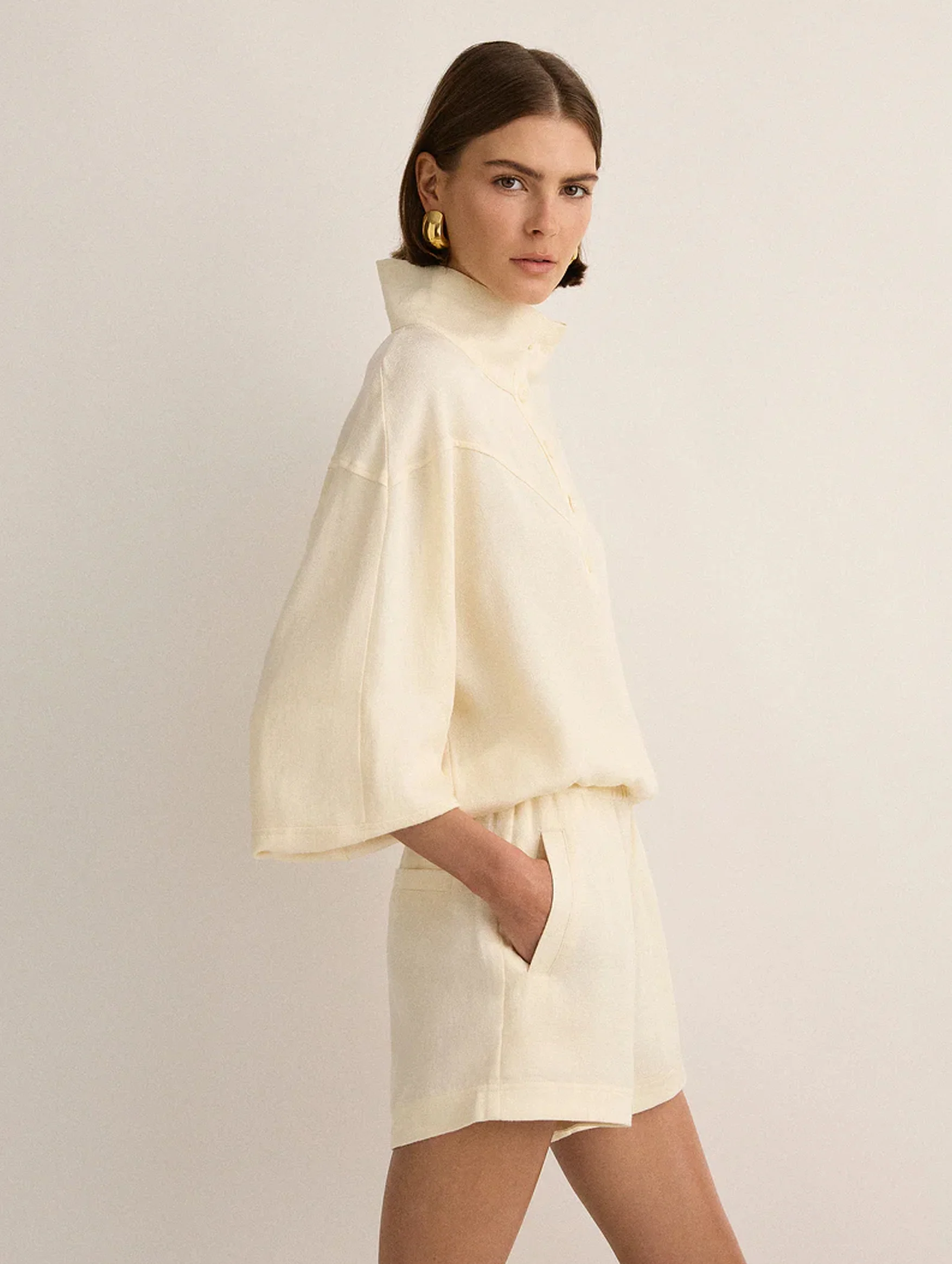 Liberty Short in Twilight Cream - Image 3