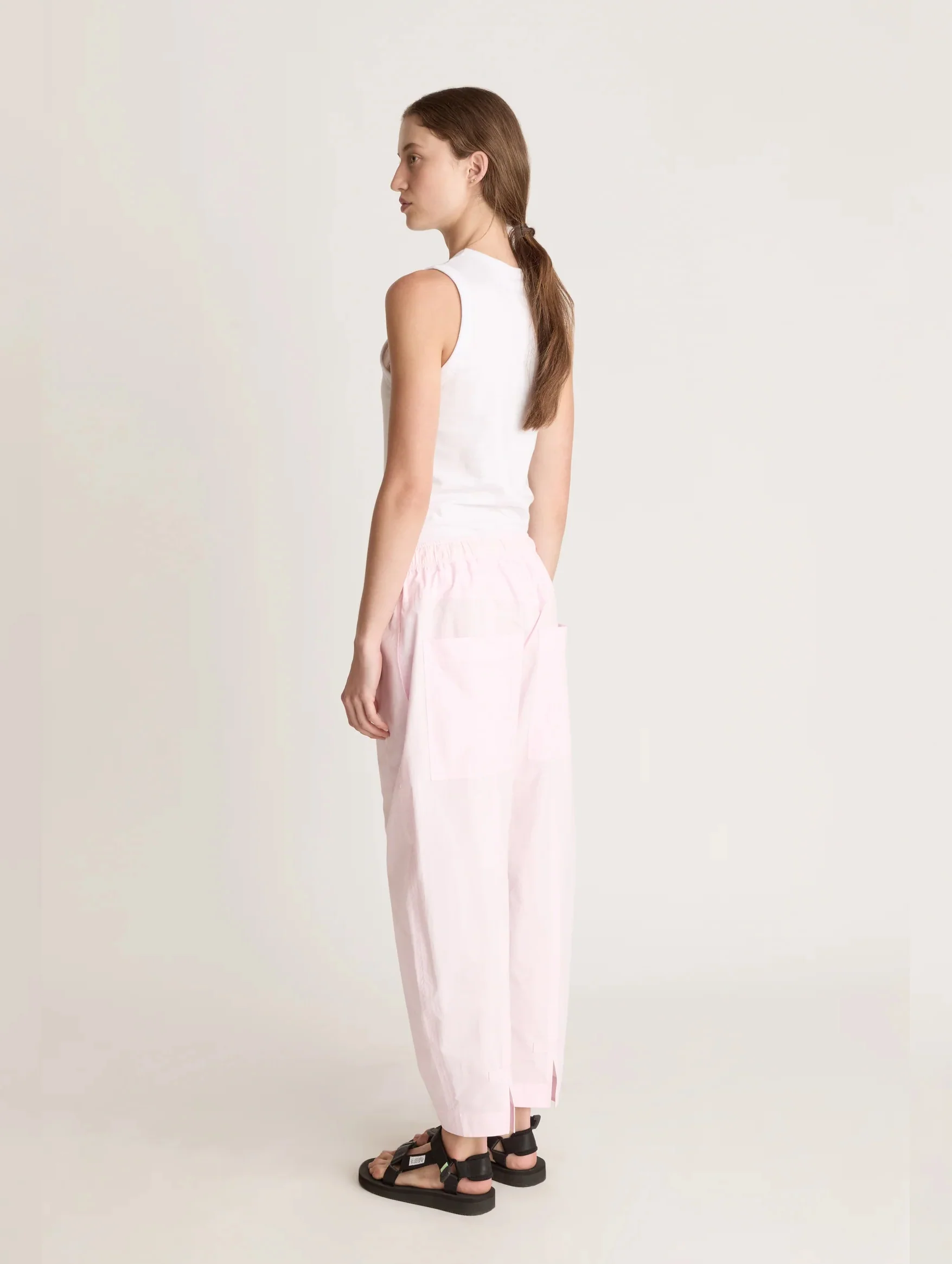 LM Poplin Pant in Musk - Image 3