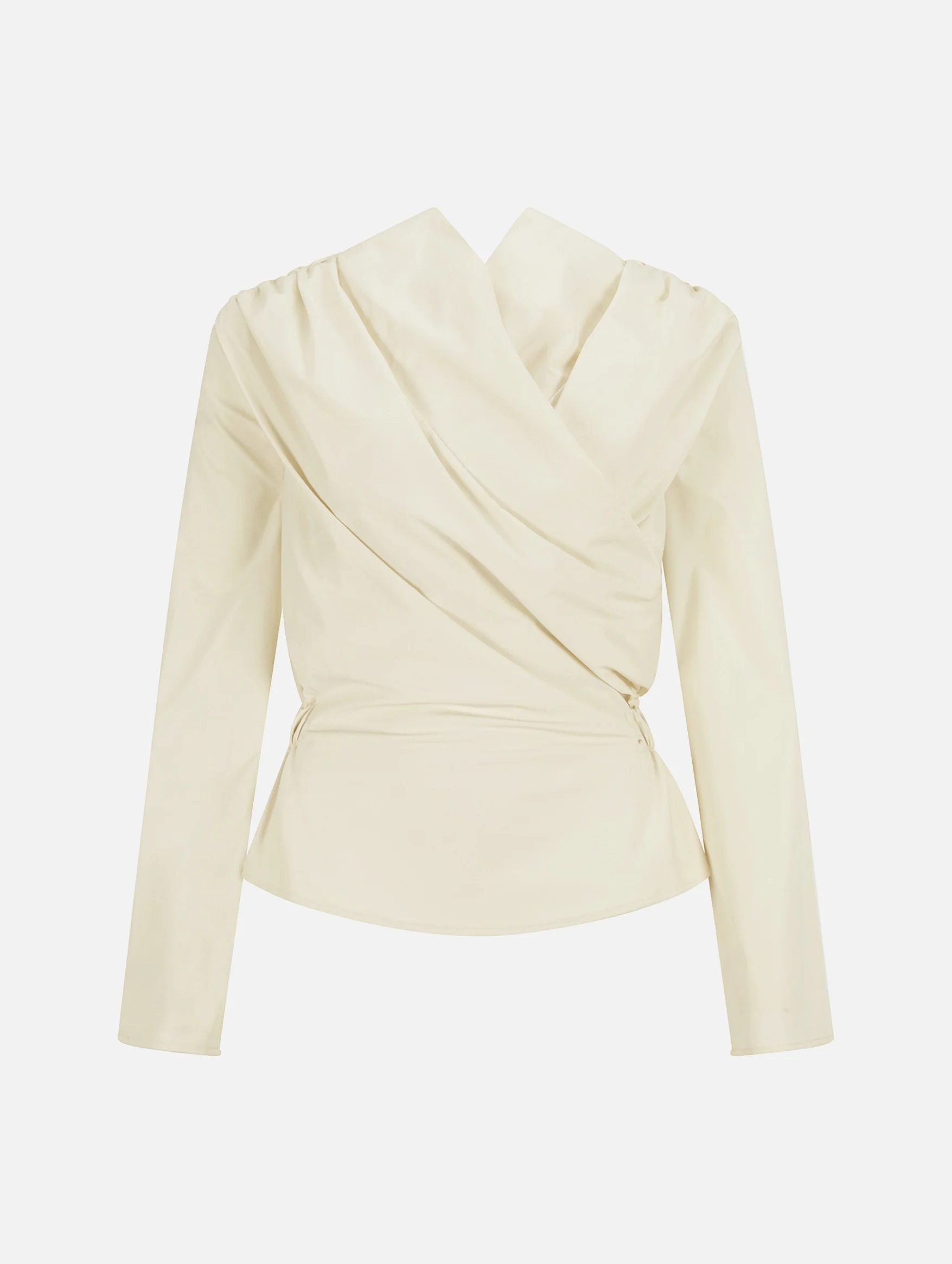 Long Sleeve Chaimberlain Top in Vanilla