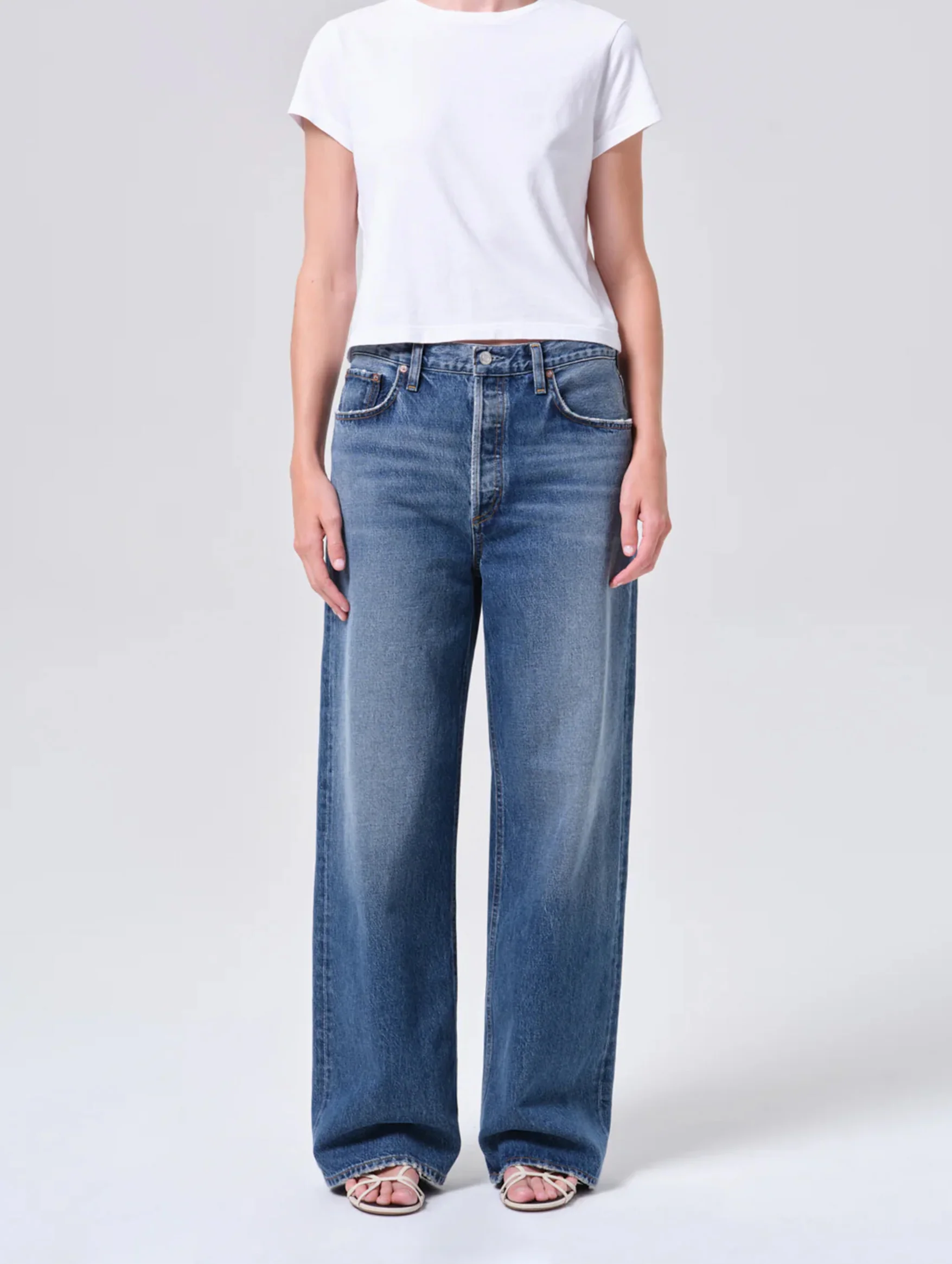 Low Slung Baggy Jean in Selection - Image 2
