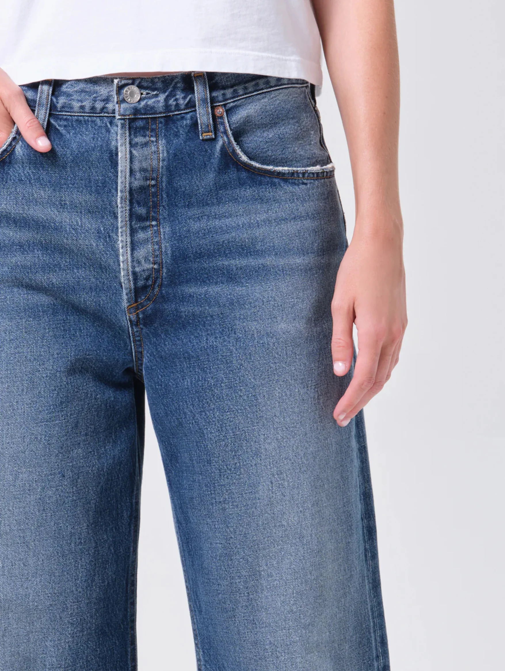 Low Slung Baggy Jean in Selection - Image 6