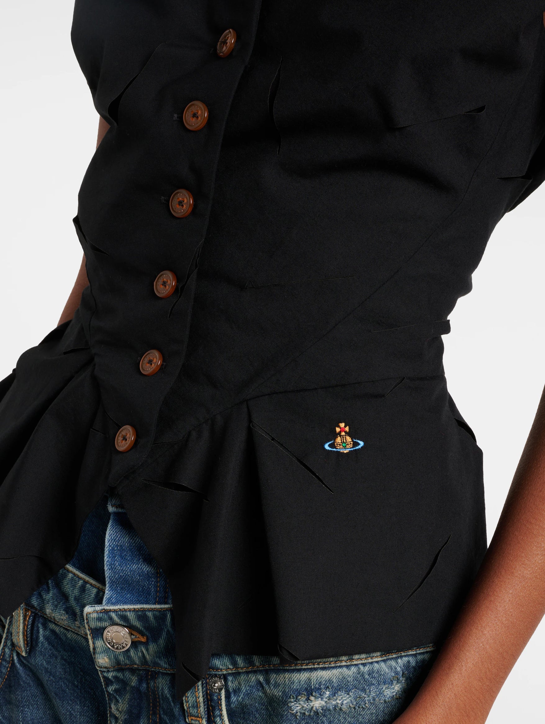 Monday Vest in Black - Image 2