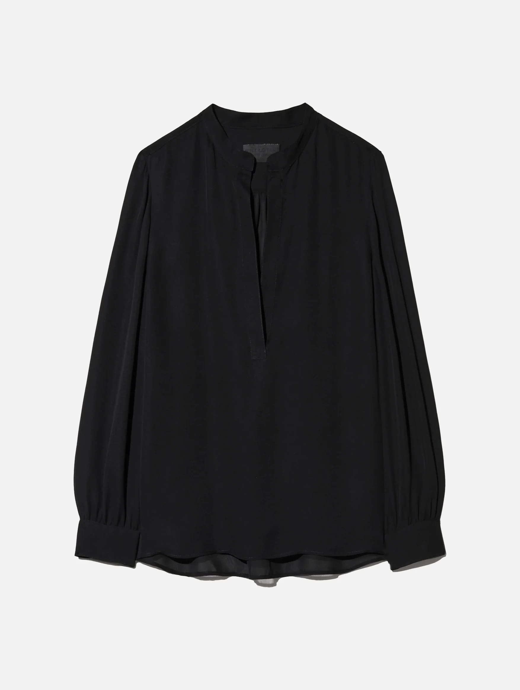 Montaine Silk Blouse in Black