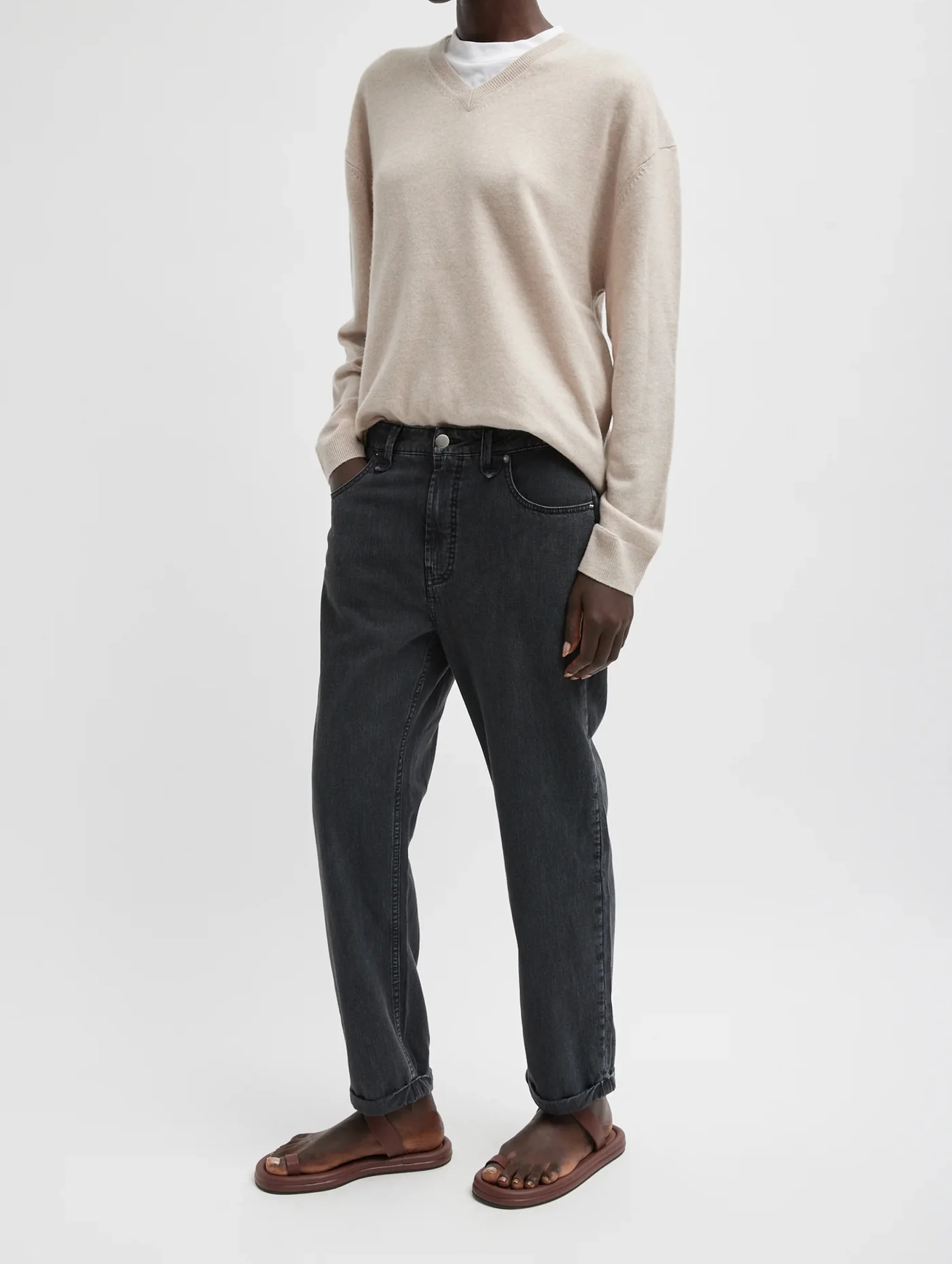 Mou Denim Clift Jean in Black - Image 4