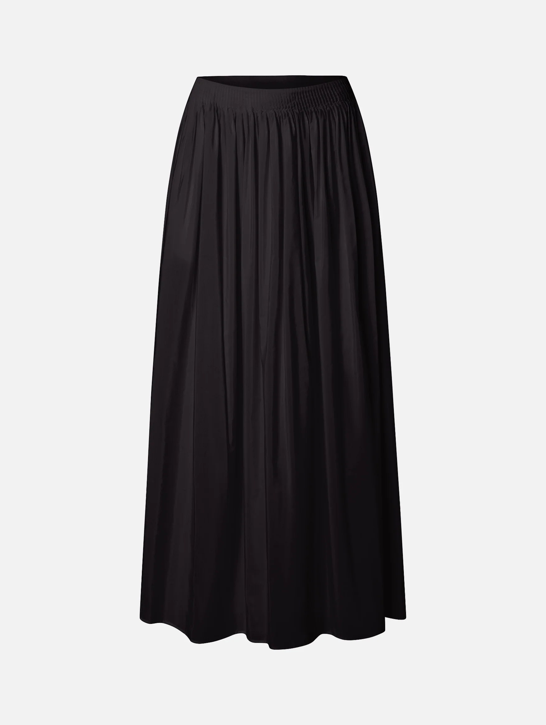 Naya Gathered Skirt in Black