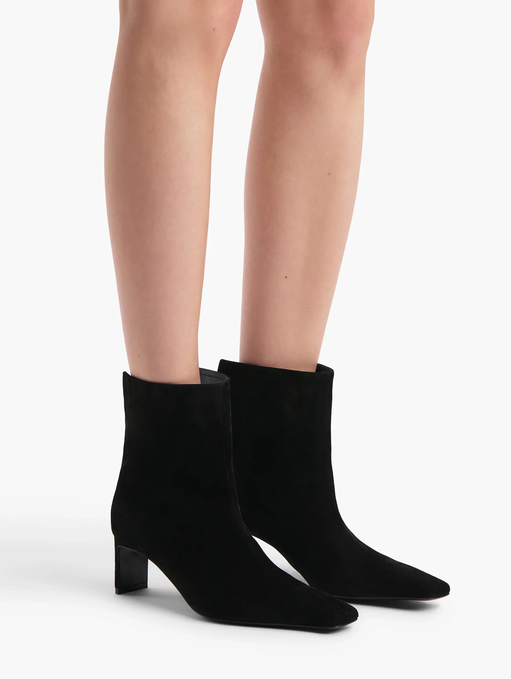 Ona Ankle Boot in Black Suede - Image 5