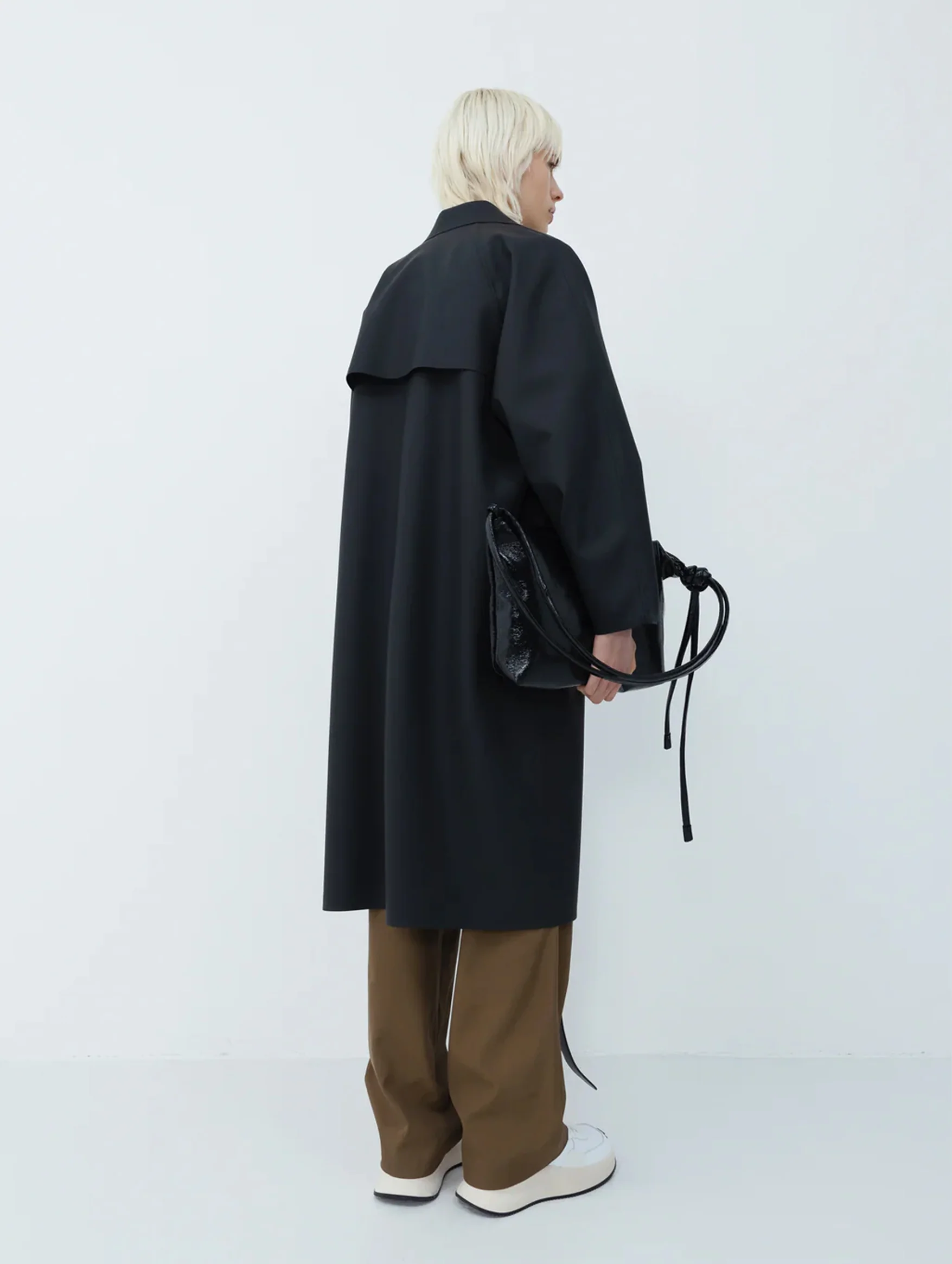 Coat Original Below Rubber Coat in Black - Image 4