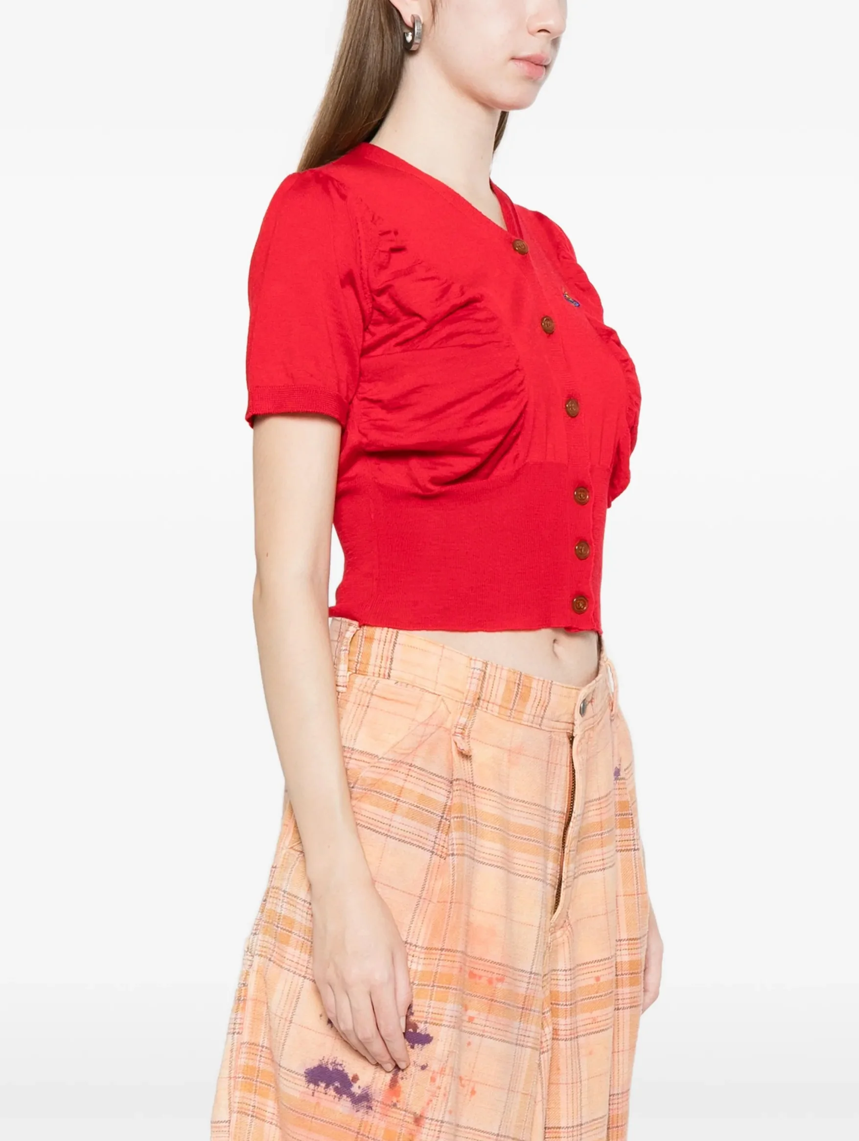 Pamela Cardi in Red - Image 3
