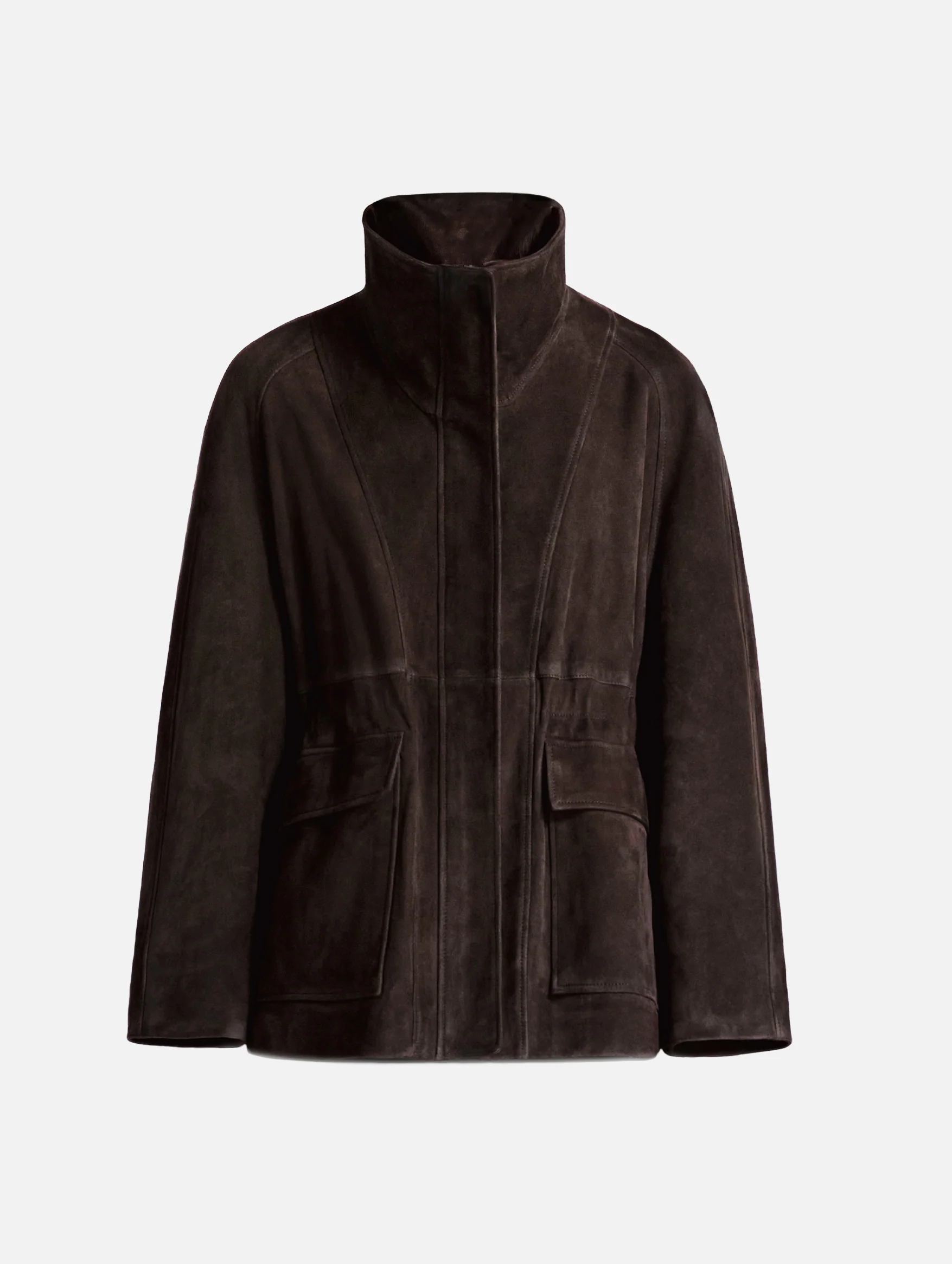 Quai Suede Jacket in Mocha