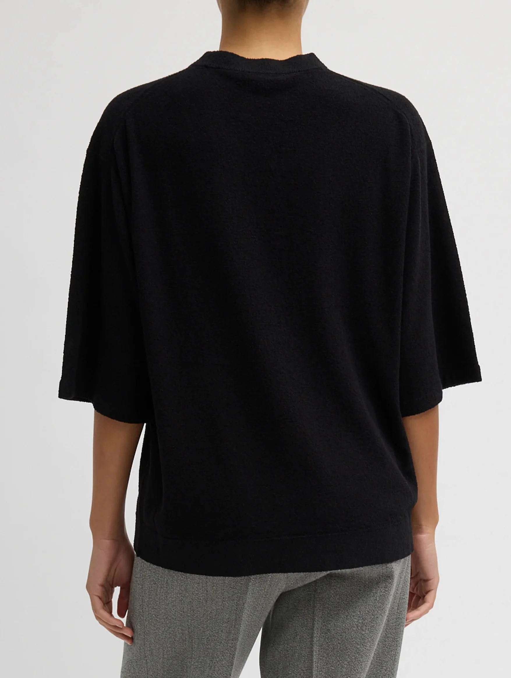 Sable Oversized Easy T in Black - Image 3