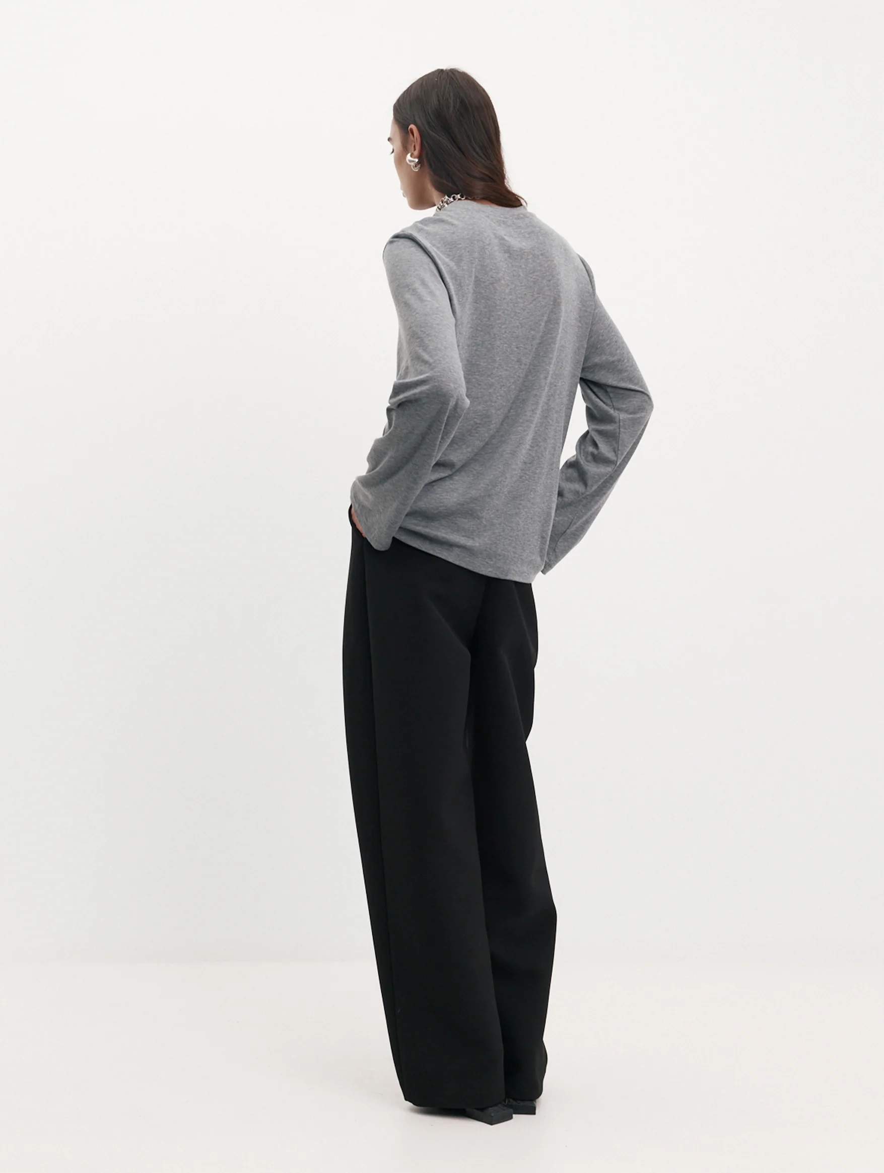Sacha T-Shirt in Pewter - Image 4