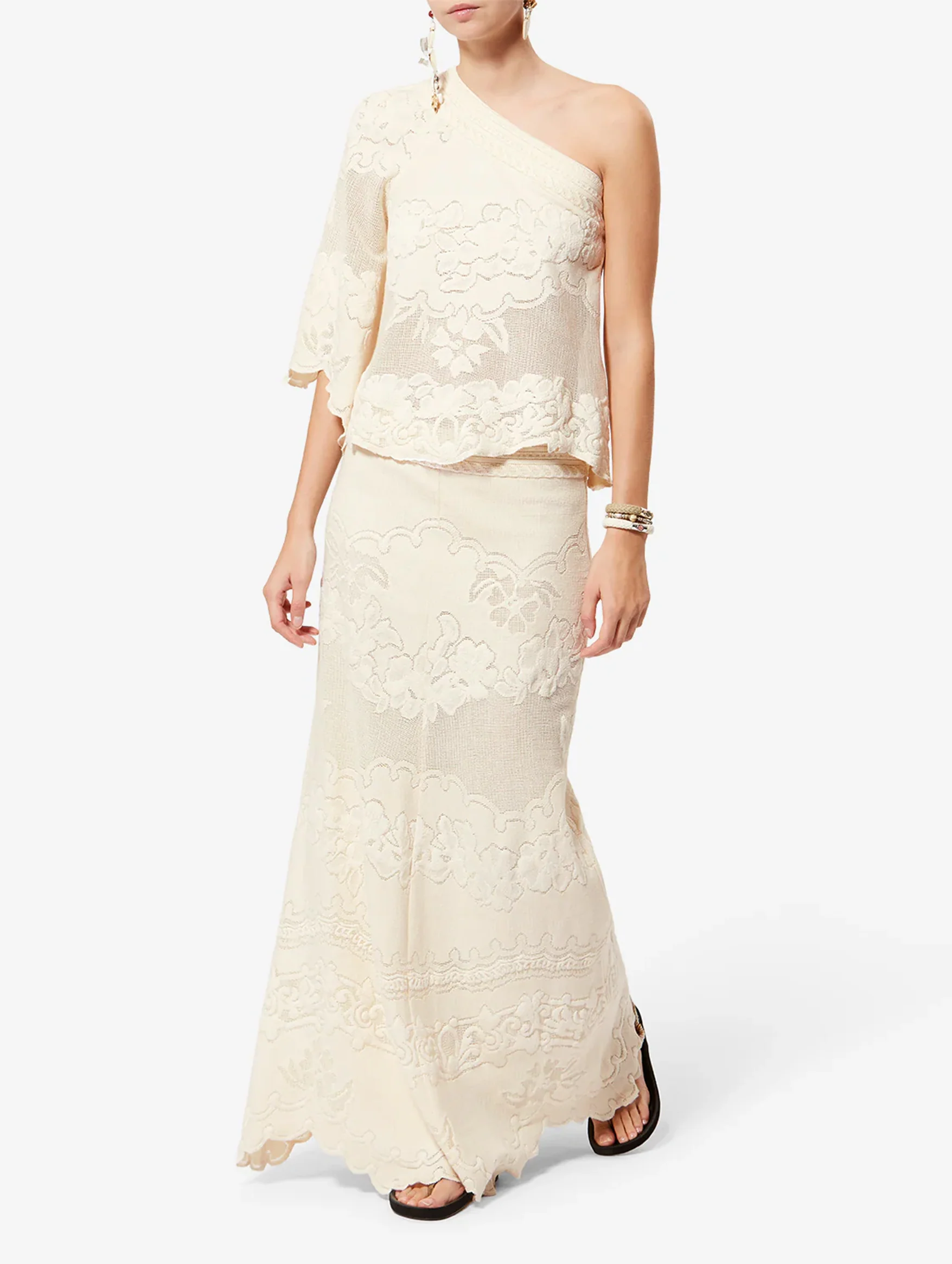 Sanaya Skirt in Ecru - Image 2