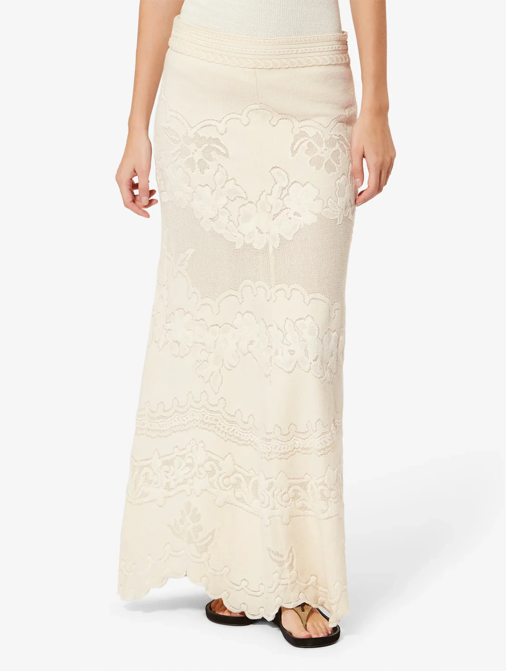 Sanaya Skirt in Ecru - Image 4