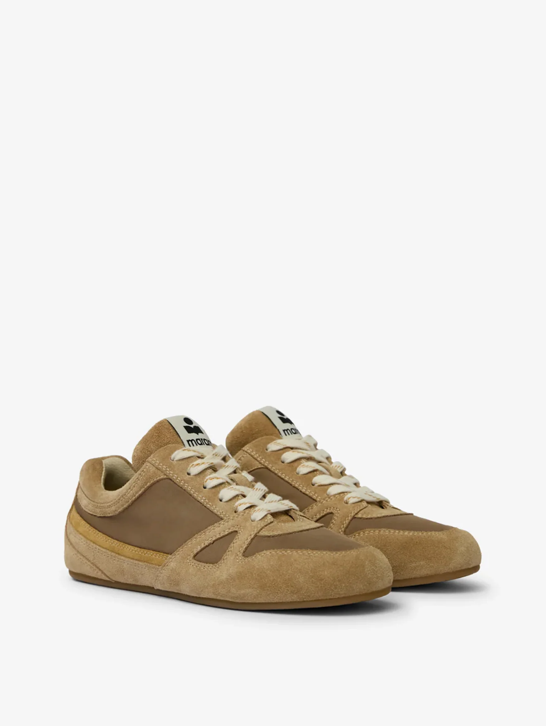 Senny Low Sneakers in Khaki - Image 2