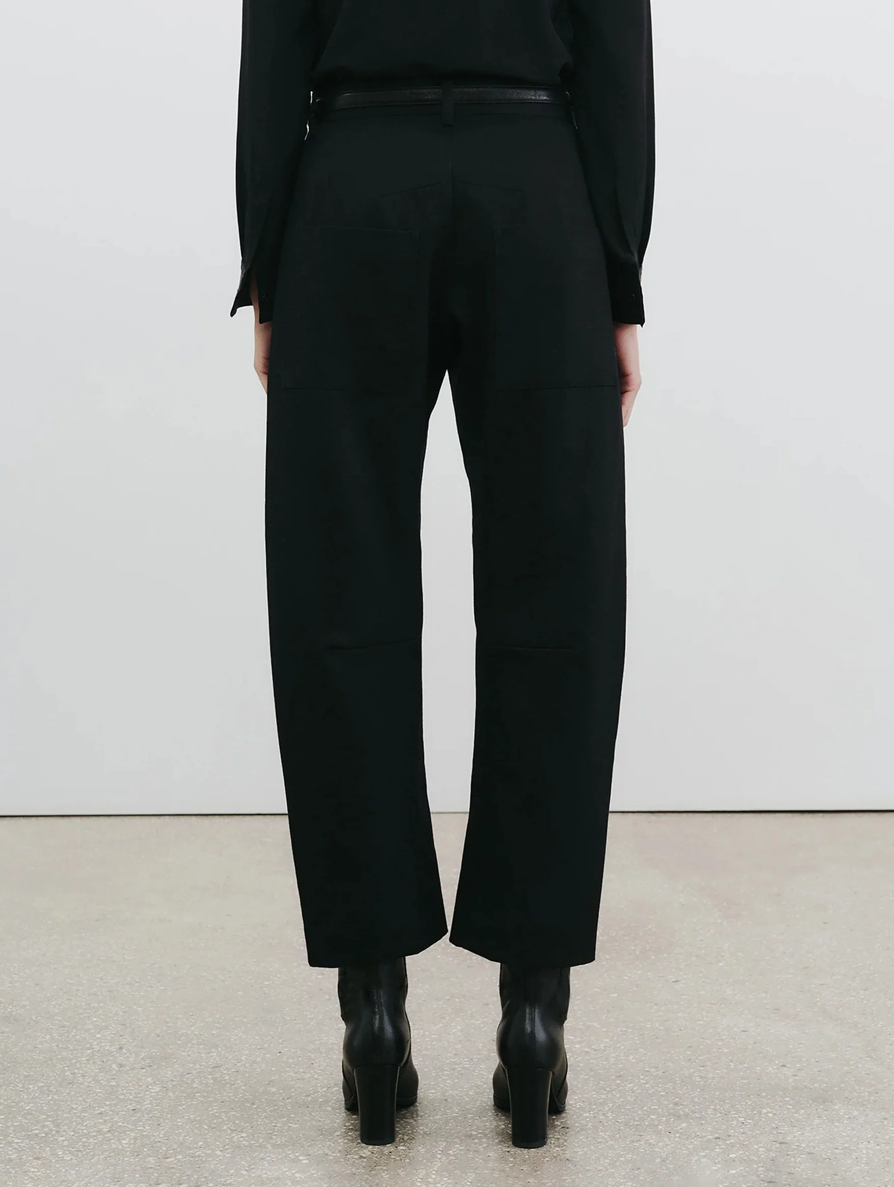 Shon Wool Pant in Black - Image 5
