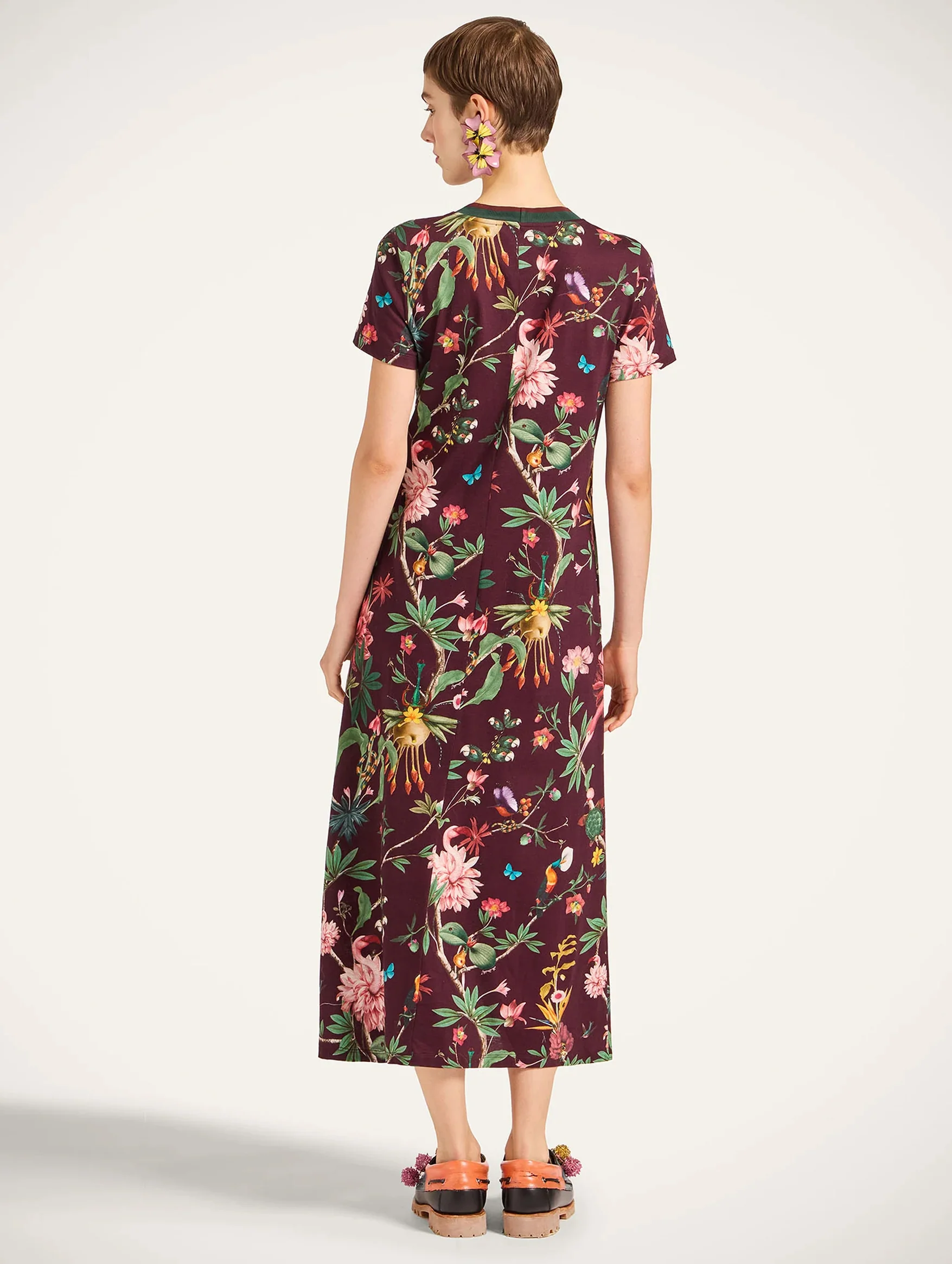 Sporty Swing Dress in Zooflora - Image 3