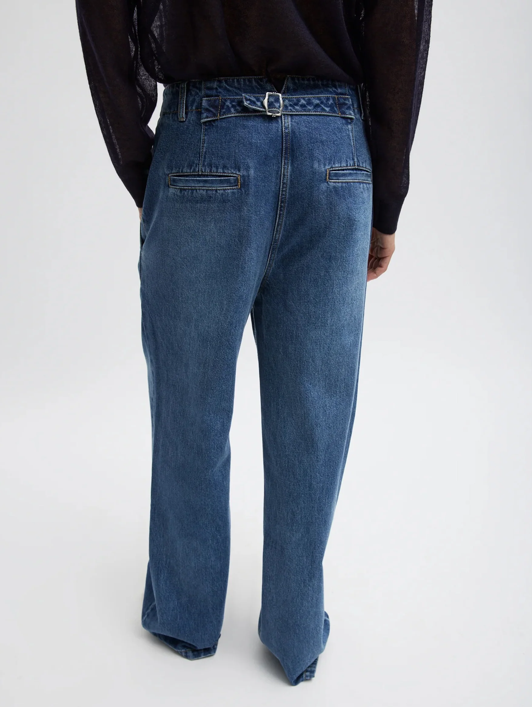 Spring Denim Regular Barry Jean in Classic Blue - Image 4