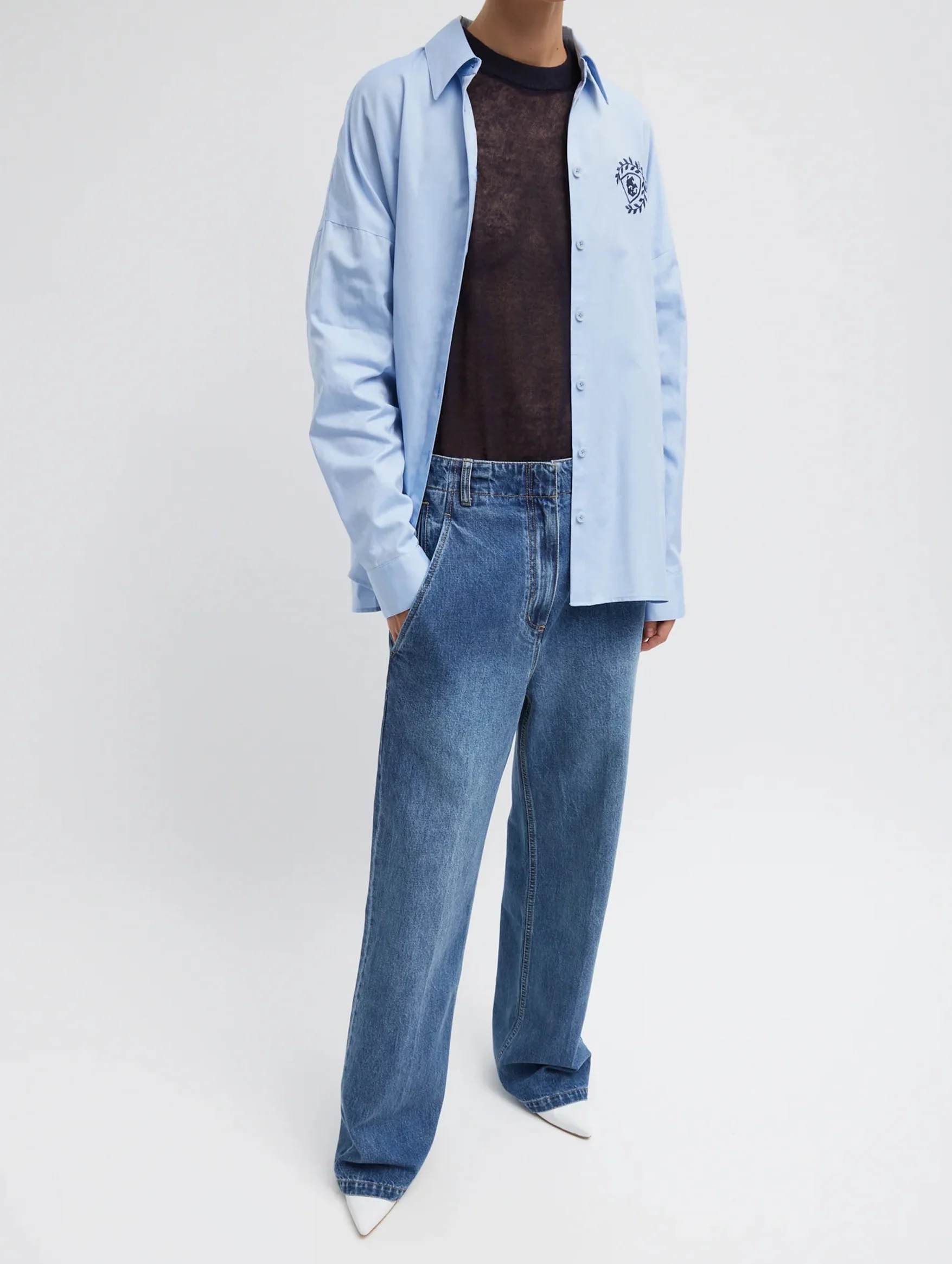 Spring Denim Regular Barry Jean in Classic Blue - Image 5