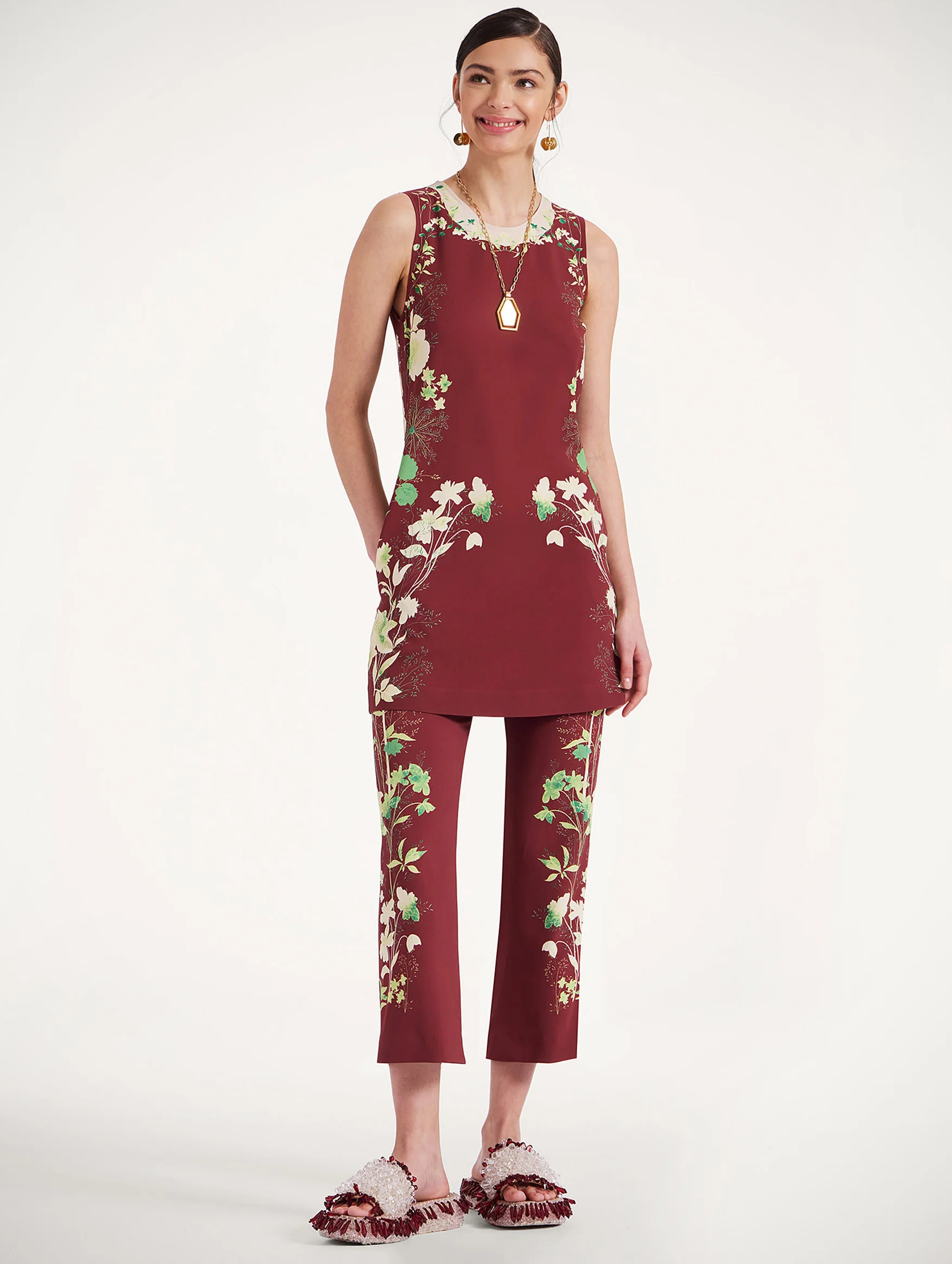 Stretch Tunic in Woodland Placée - Image 4
