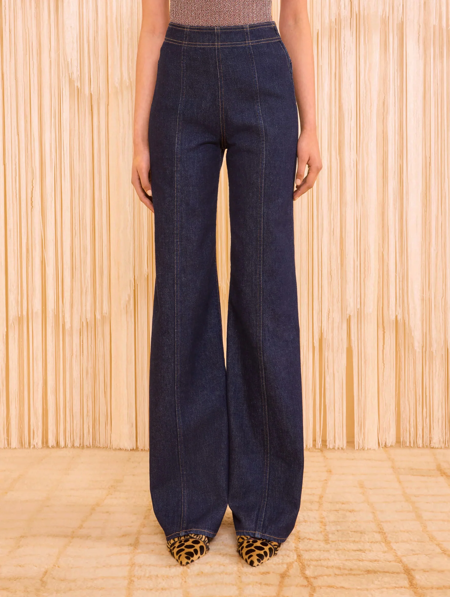 The Bianca Wide Leg Jean in Tigris - Image 3