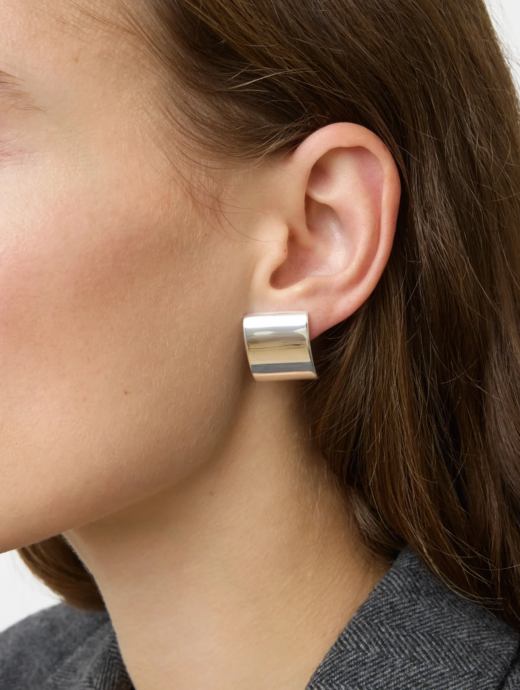 The Sonya Earrings in Silver - Image 2